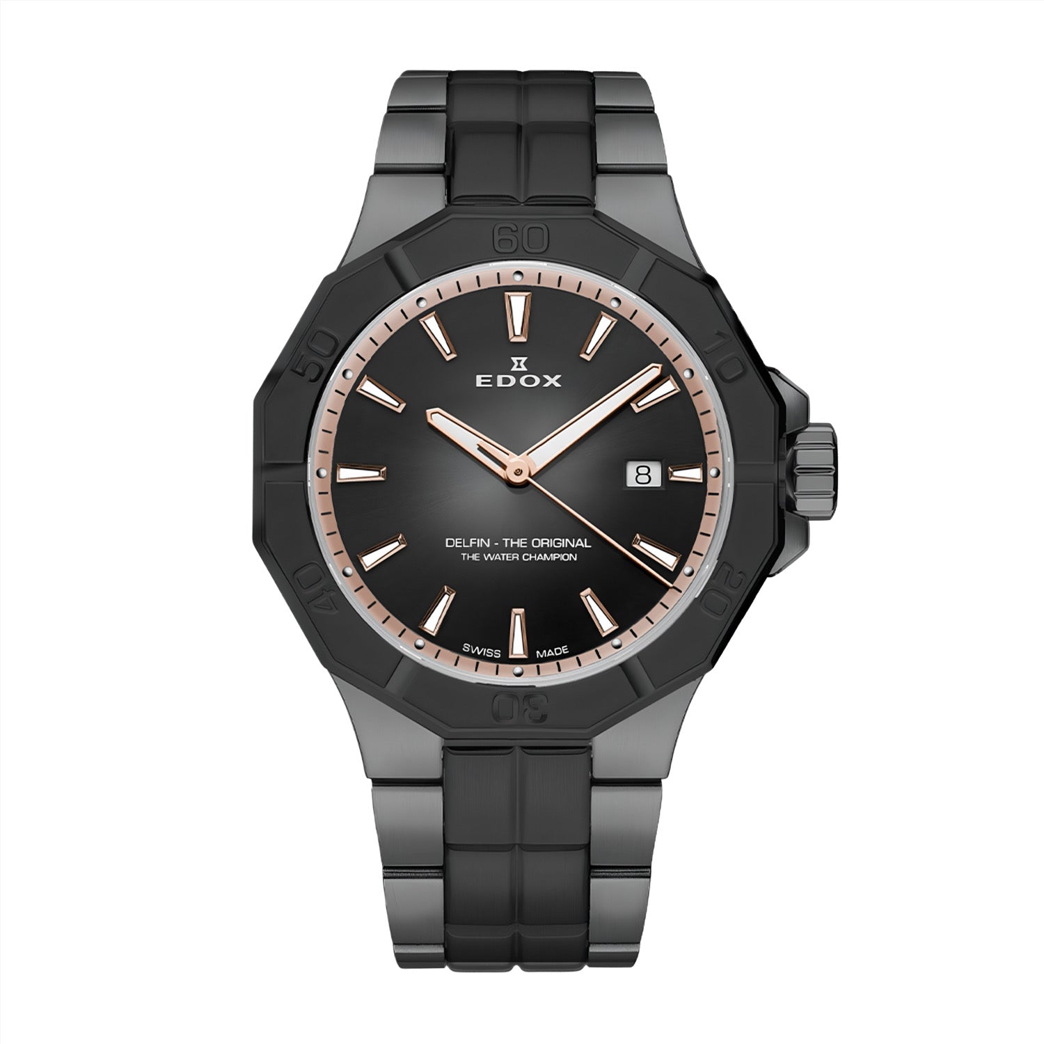 Reloj Edox Delfin The Original Date Hombre 53021.37GNMNDR