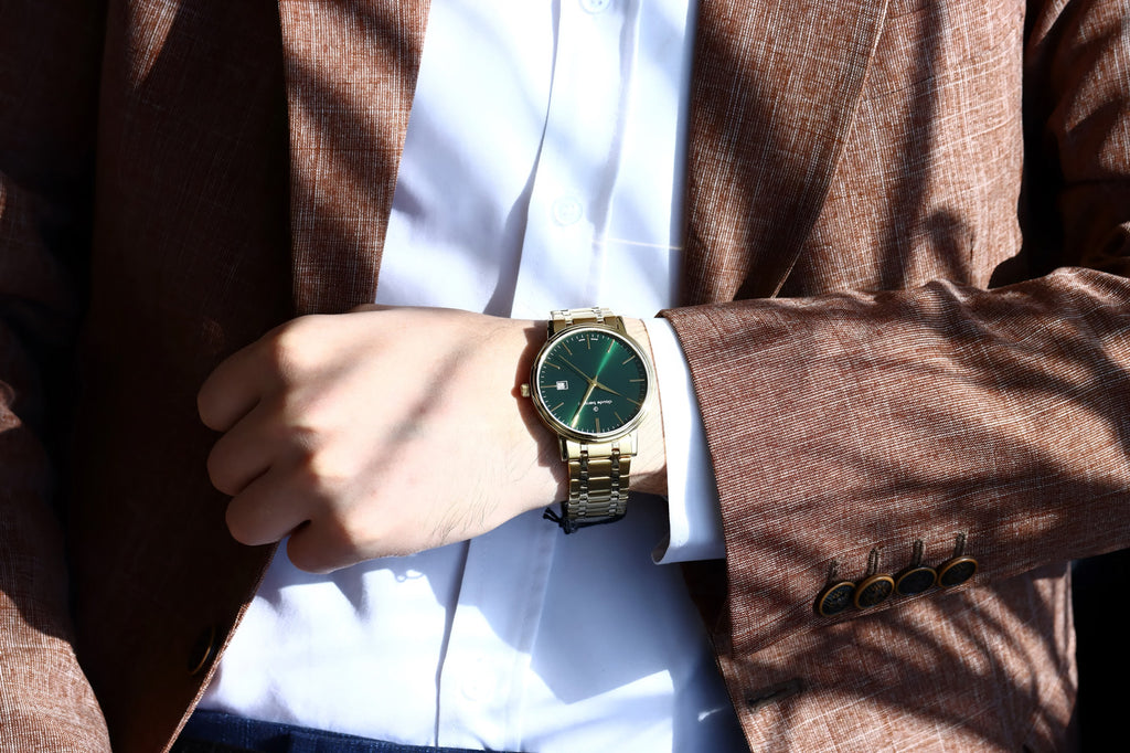 Reloj Claude Bernard Esfera Verde 39mm Hombre 53007.37JMVID
