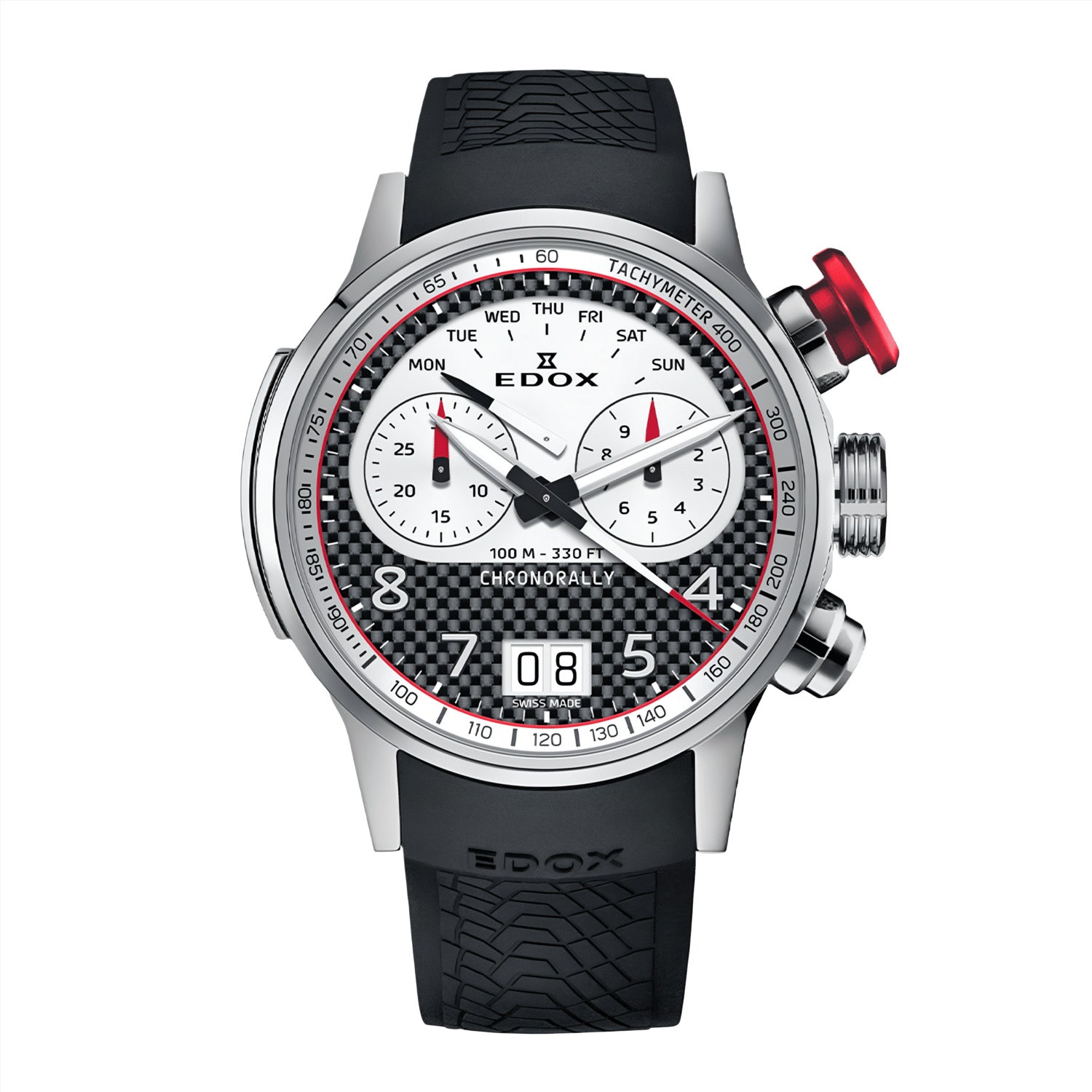 Reloj Edox Chronorally Chronograph 45 Limited Edition Hombre 38003.TINRCANBR