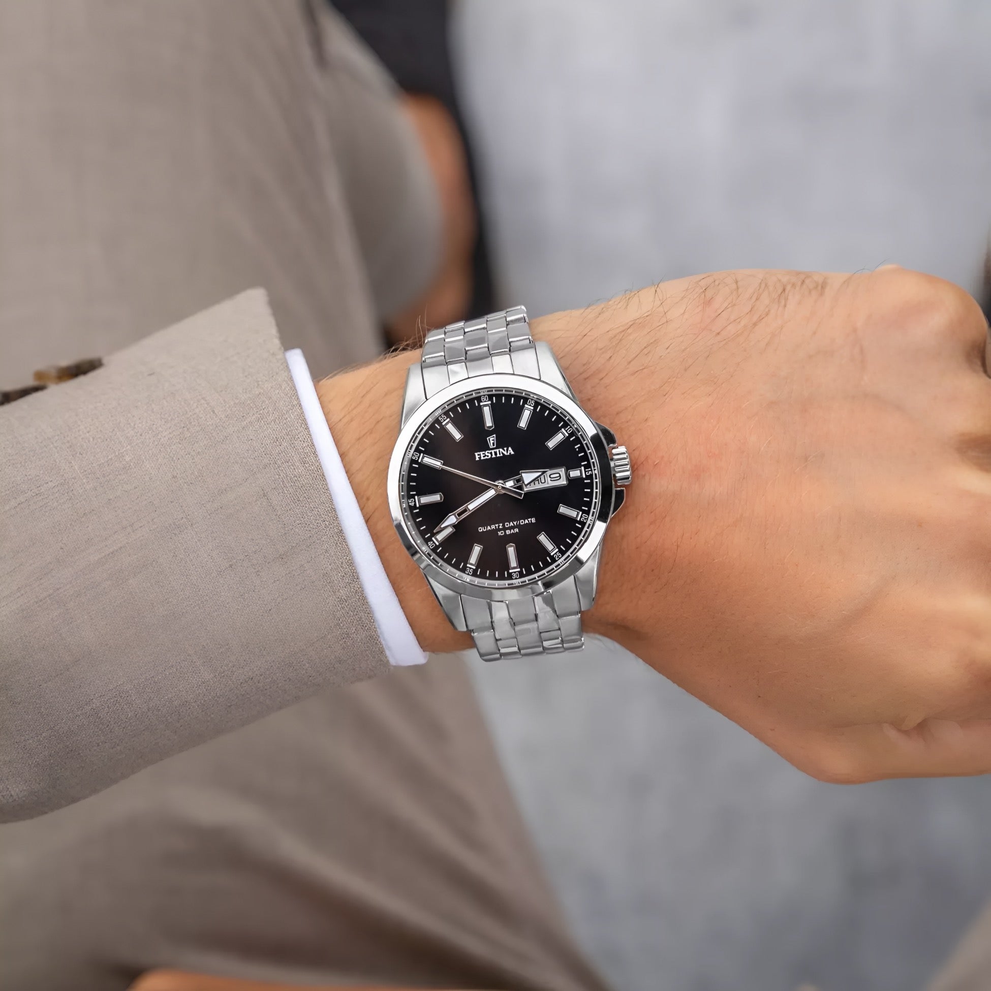 Reloj Festina F20357/4 Classic Acero Hombre