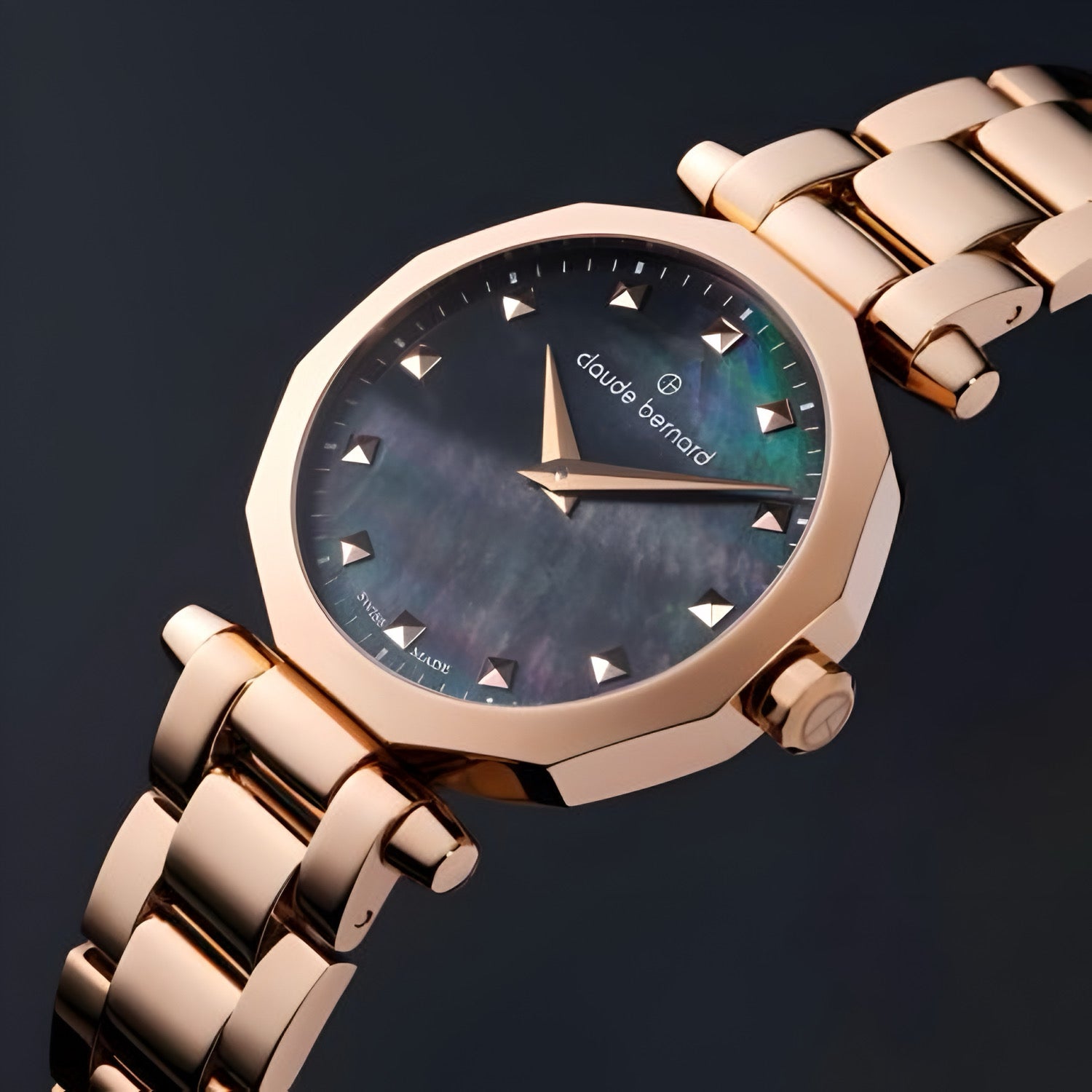 Reloj Claude Bernard Dress Code Rose Gold Mujer 20229.37RMNANR
