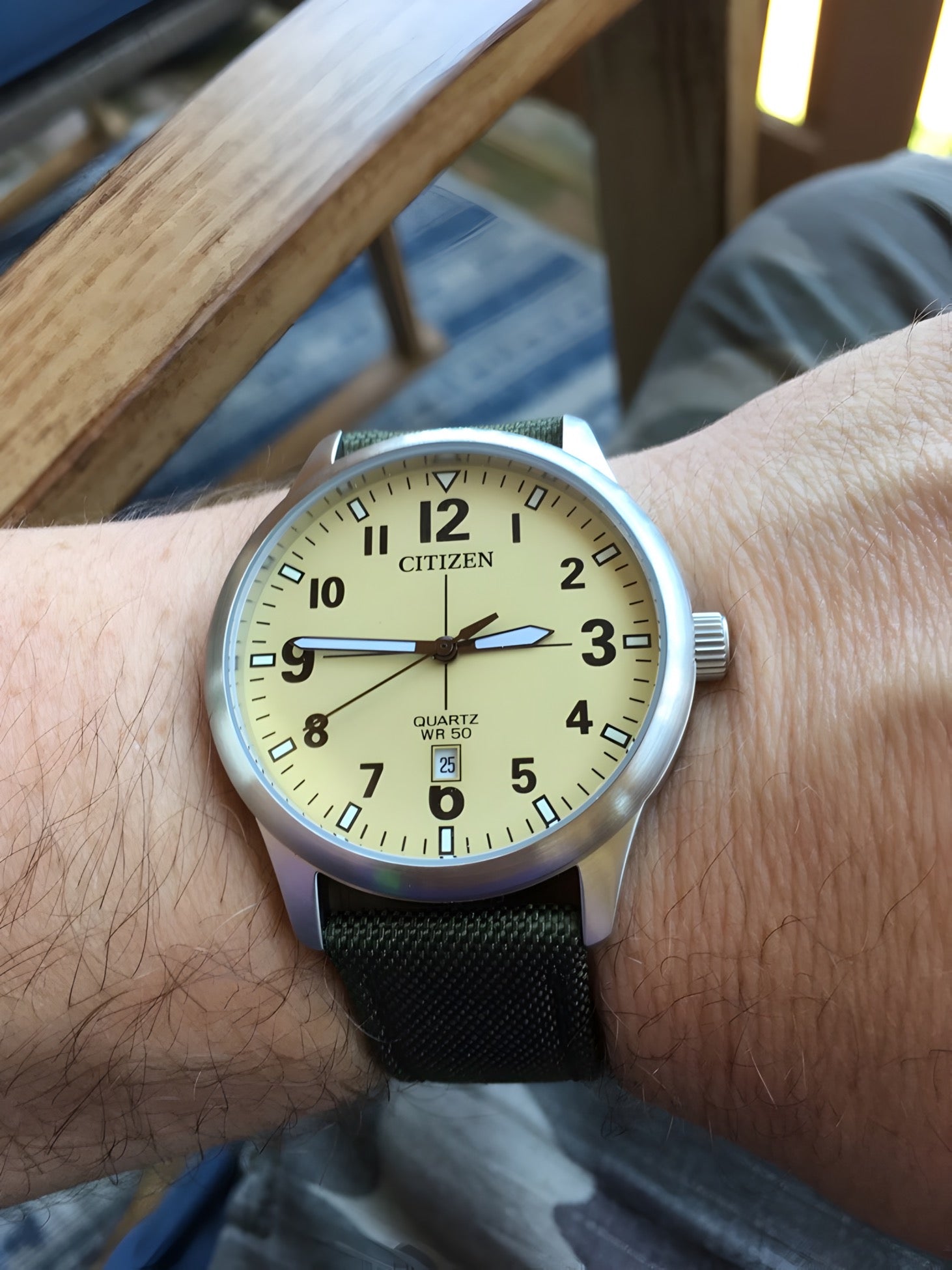 Reloj Citizen BI1050-05X Correa Nylon Hombre