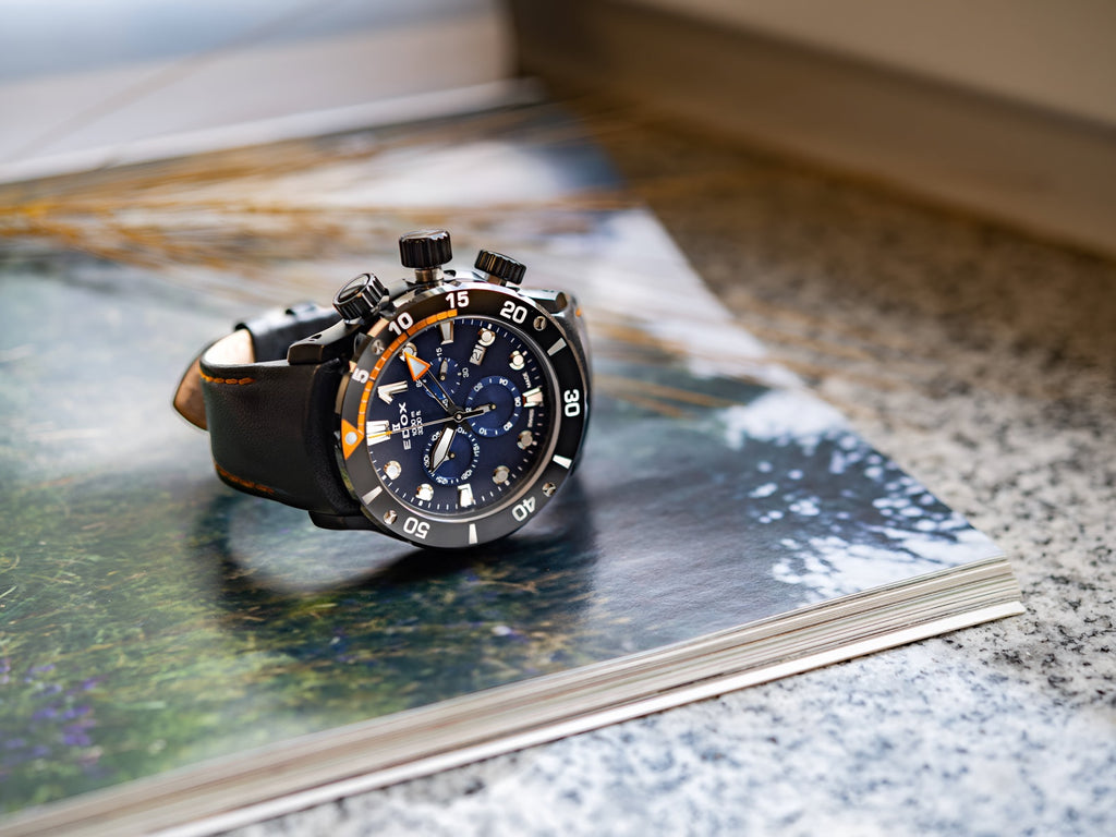 Reloj Edox Class One Chronograph Hombre 45mm 10242.TINNOBUIN