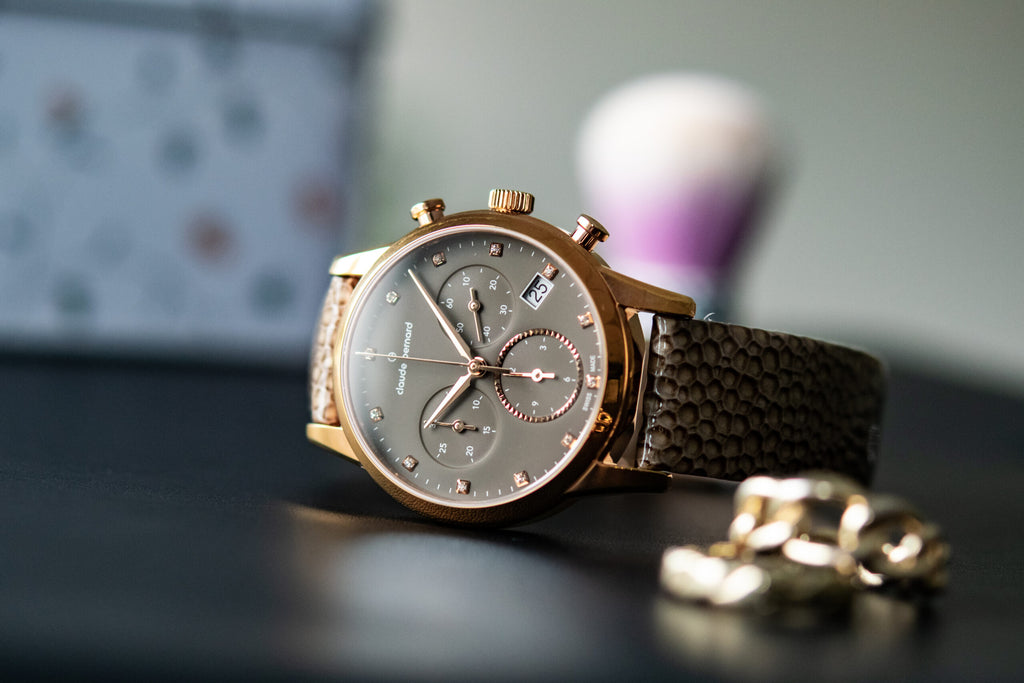 Claude Bernard Chronograph Mujer 10231.37RTAPR1