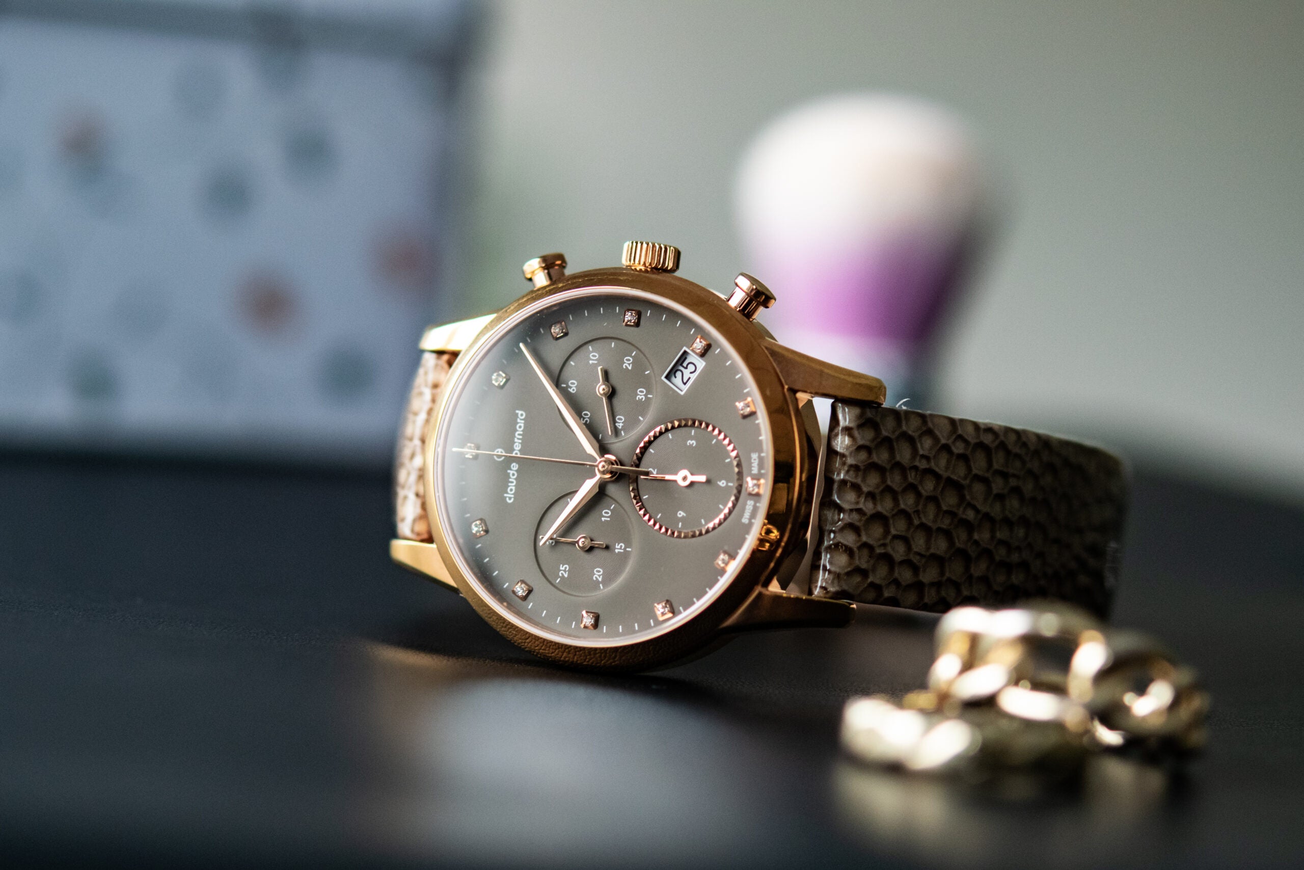 Claude Bernard Chronograph Mujer 10231.37RTAPR1