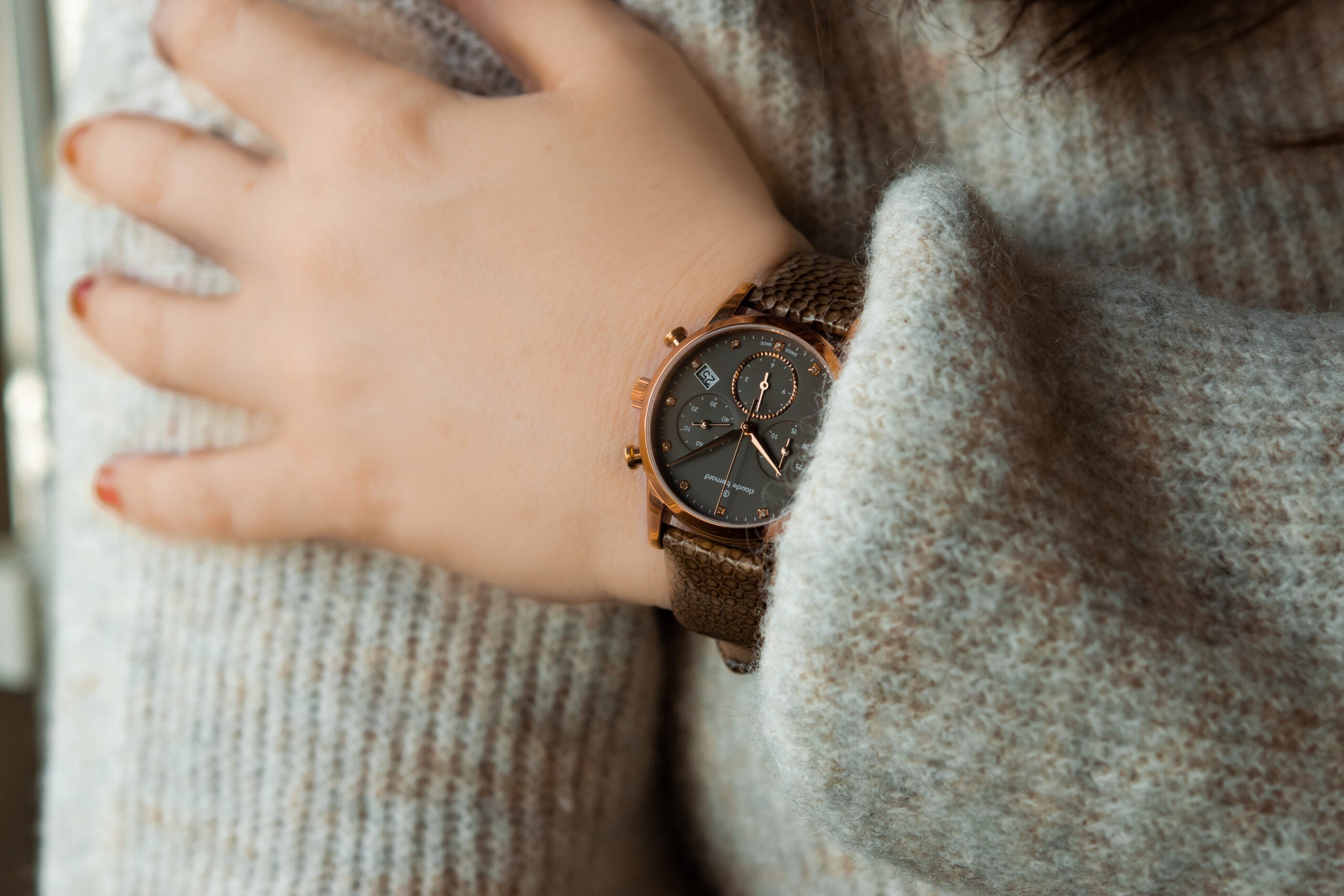 Claude Bernard Chronograph Mujer 10231.37RTAPR1
