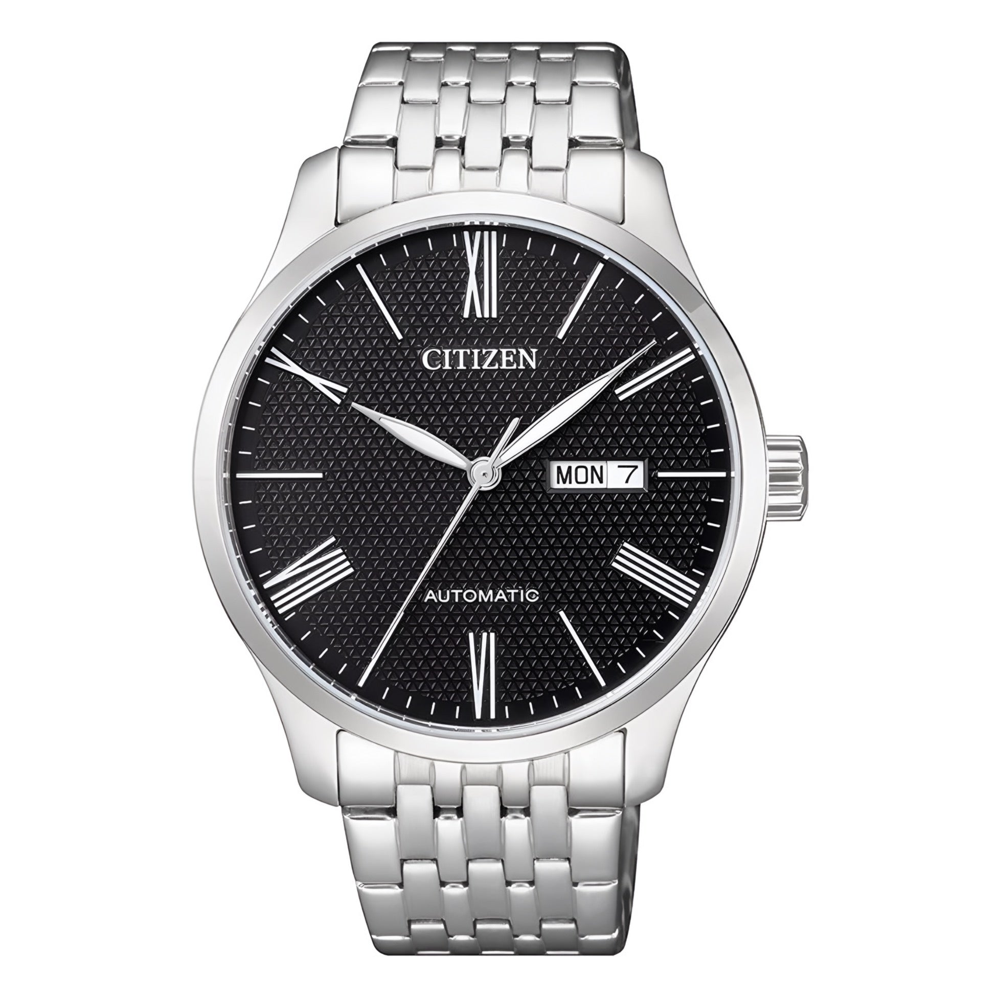Reloj Citizen Automatic NH8350-59E Acero Esfera Negra Hombre
