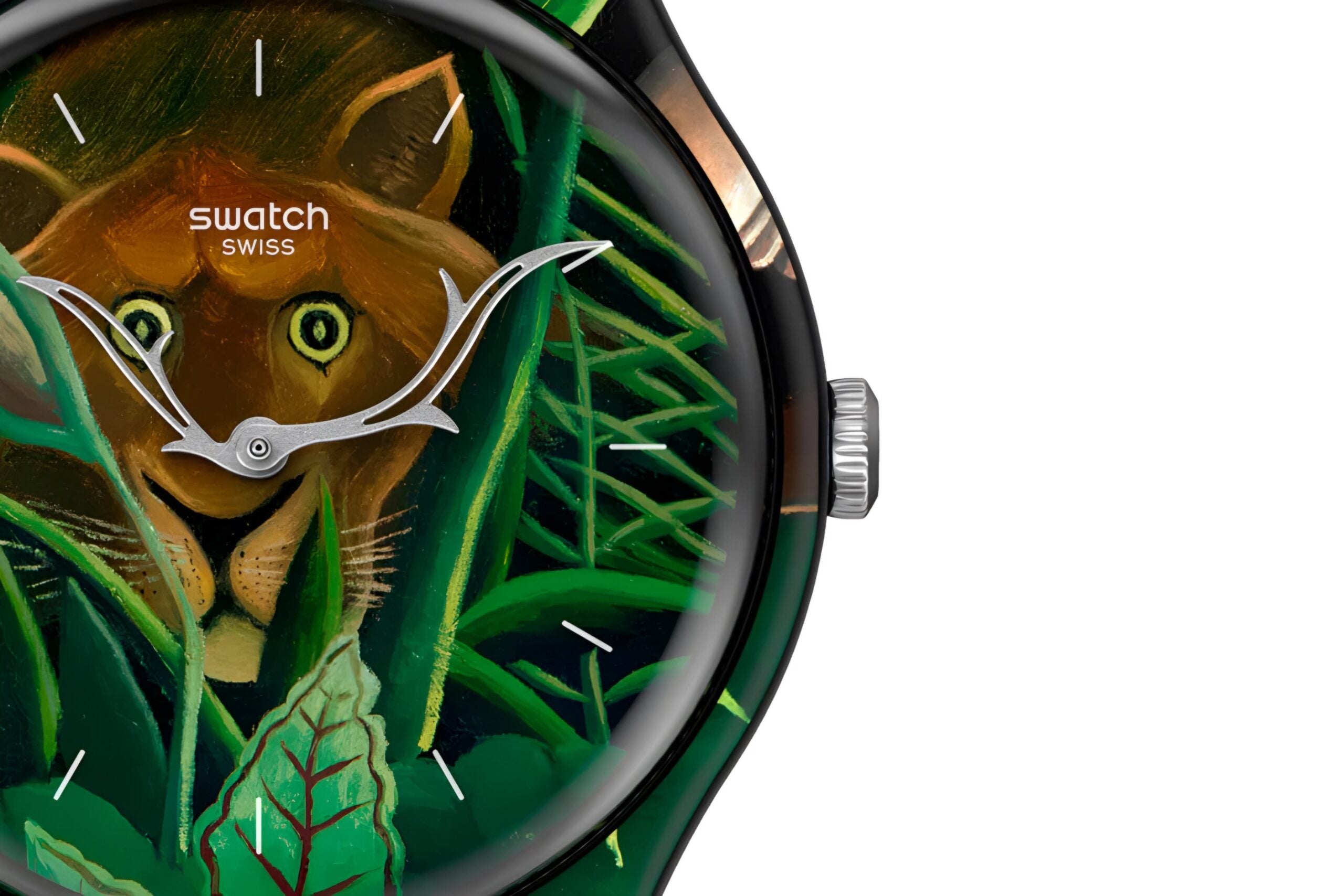 Reloj Swatch Unisex The Dream By Henri Rousseau SUOZ333