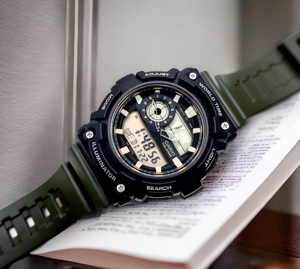 Reloj Hombre Casio AEQ-200W-3AVDF Hombre