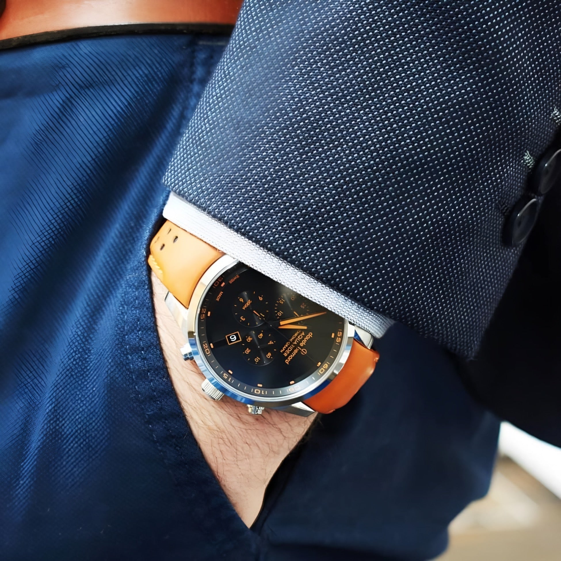 Reloj Claude Bernard Chronograph Hombre 10222.3CNINOO