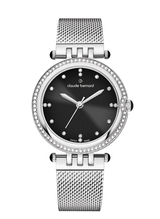 Reloj Claude Bernard Dress Code Mujer Plateado