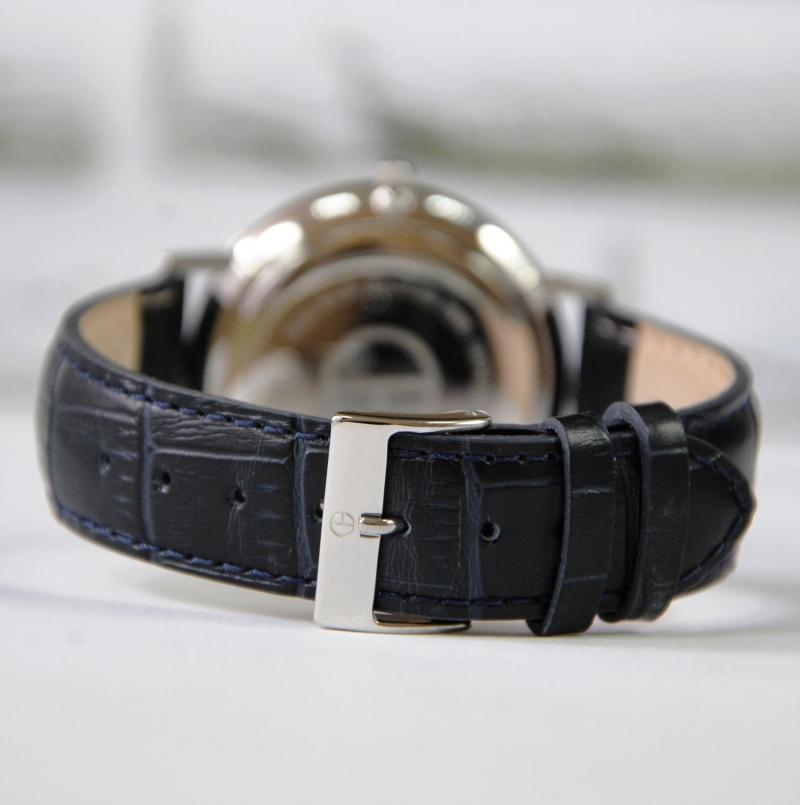 Reloj Claude Bernard Classic Azul Cuero Hombre 20219.3BUIN