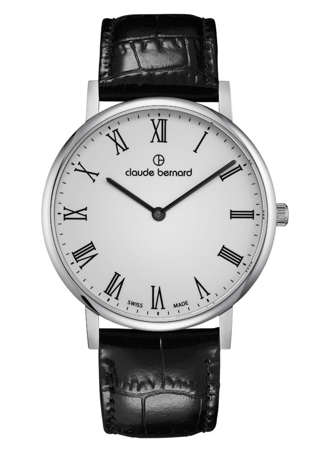 Reloj Claude Bernard Brown Dial Roman Numeral Mujer