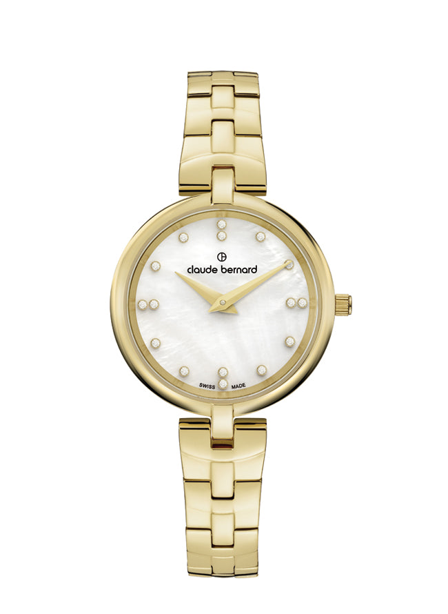 Reloj Claude Bernard Dress Code Dorado Mujer