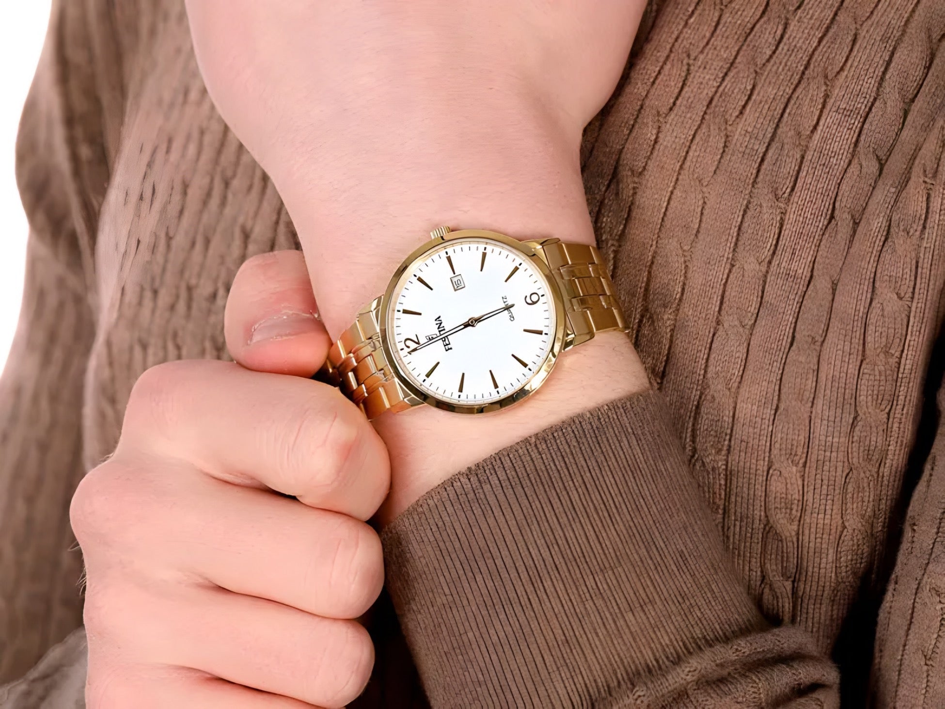 Reloj Festina F20513/2 Dorado Hombre