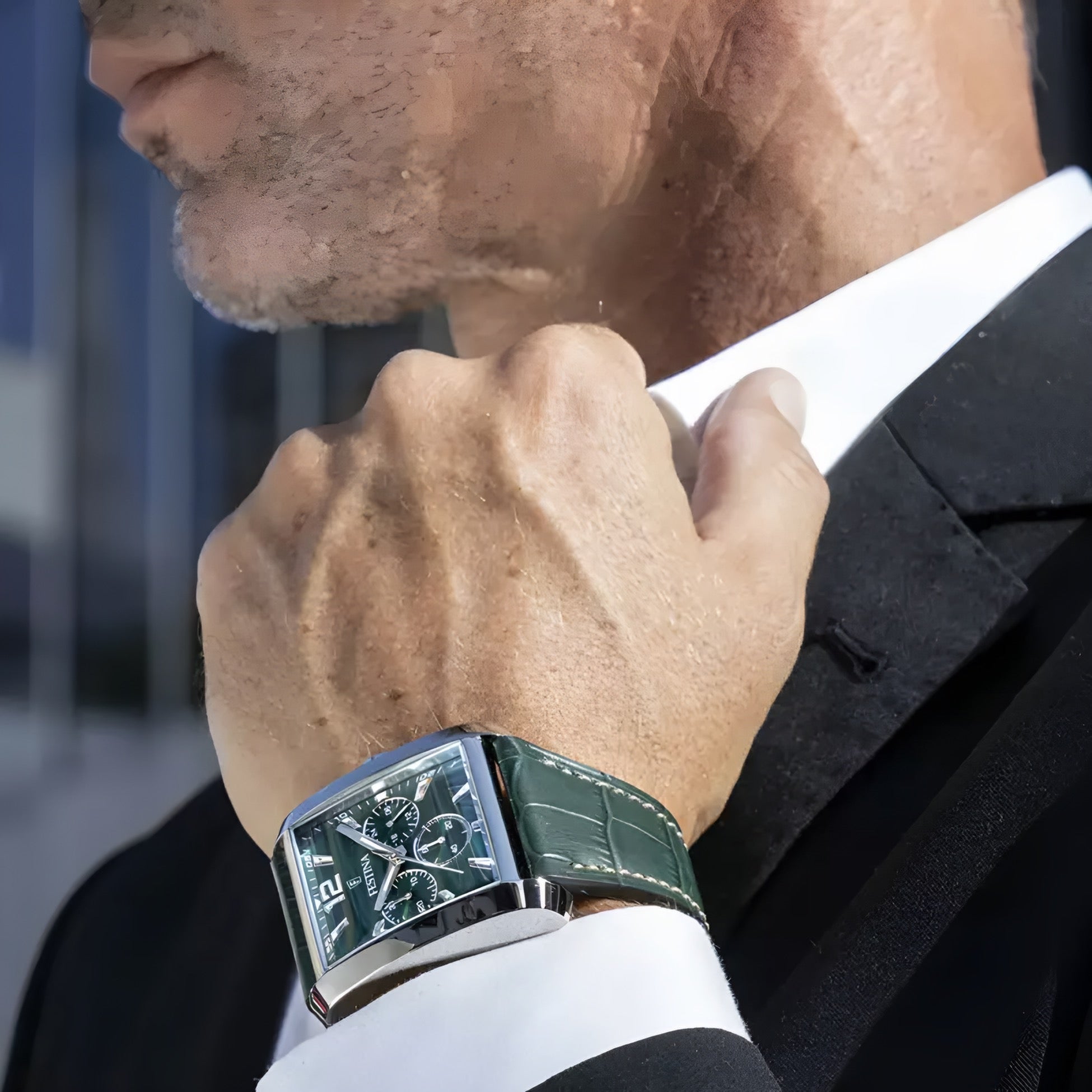 Reloj Festina F206363 Chronograph Verde Hombre