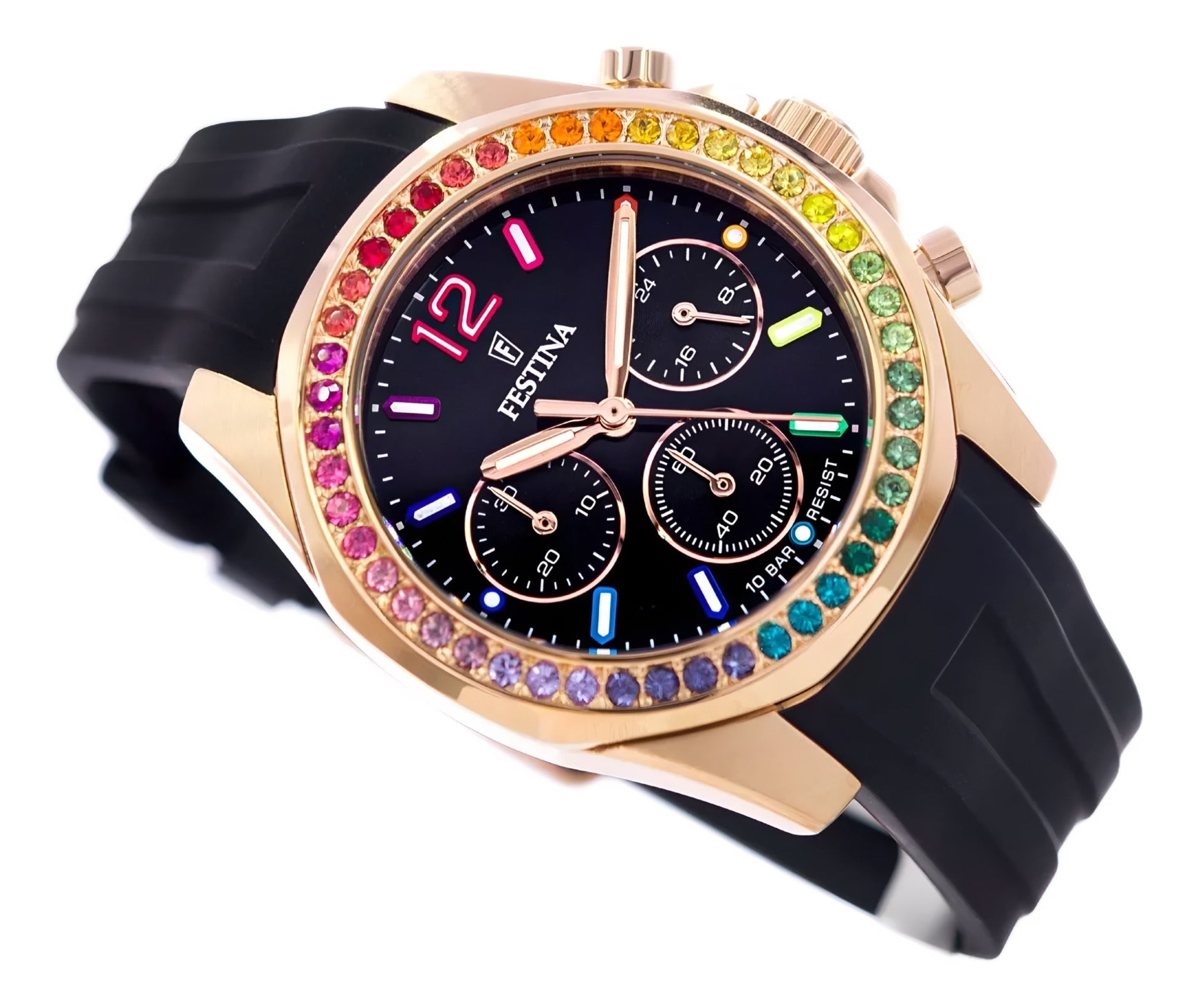 Reloj Festina F20650/3 Negro Cronografo Mujer