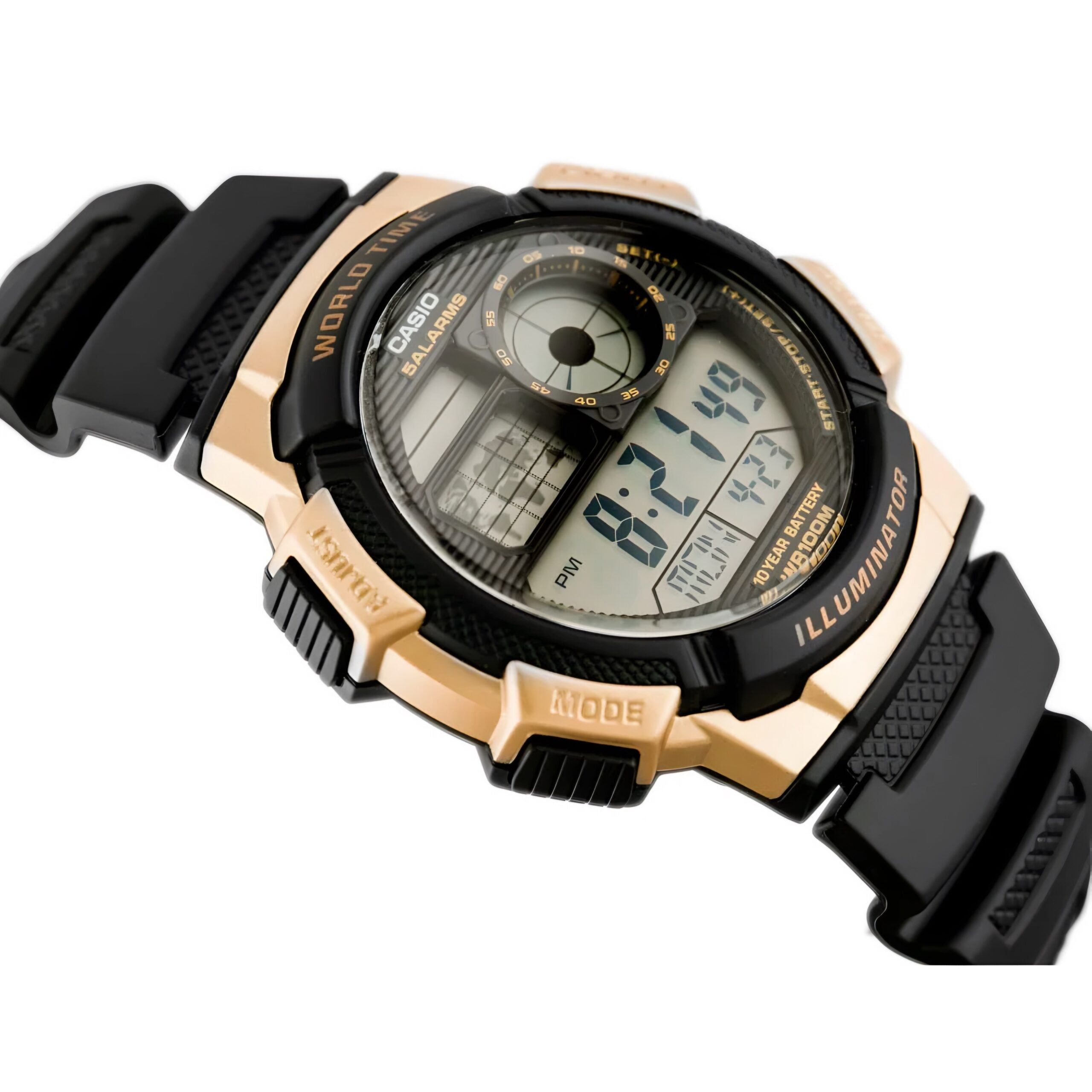 Reloj Casio World Time AE-1000W-1A3VDF Hombre