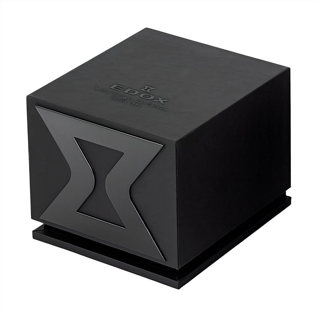 Reloj Edox Chronograph Esfera Negra Hombre 10242.TINMGIDNO