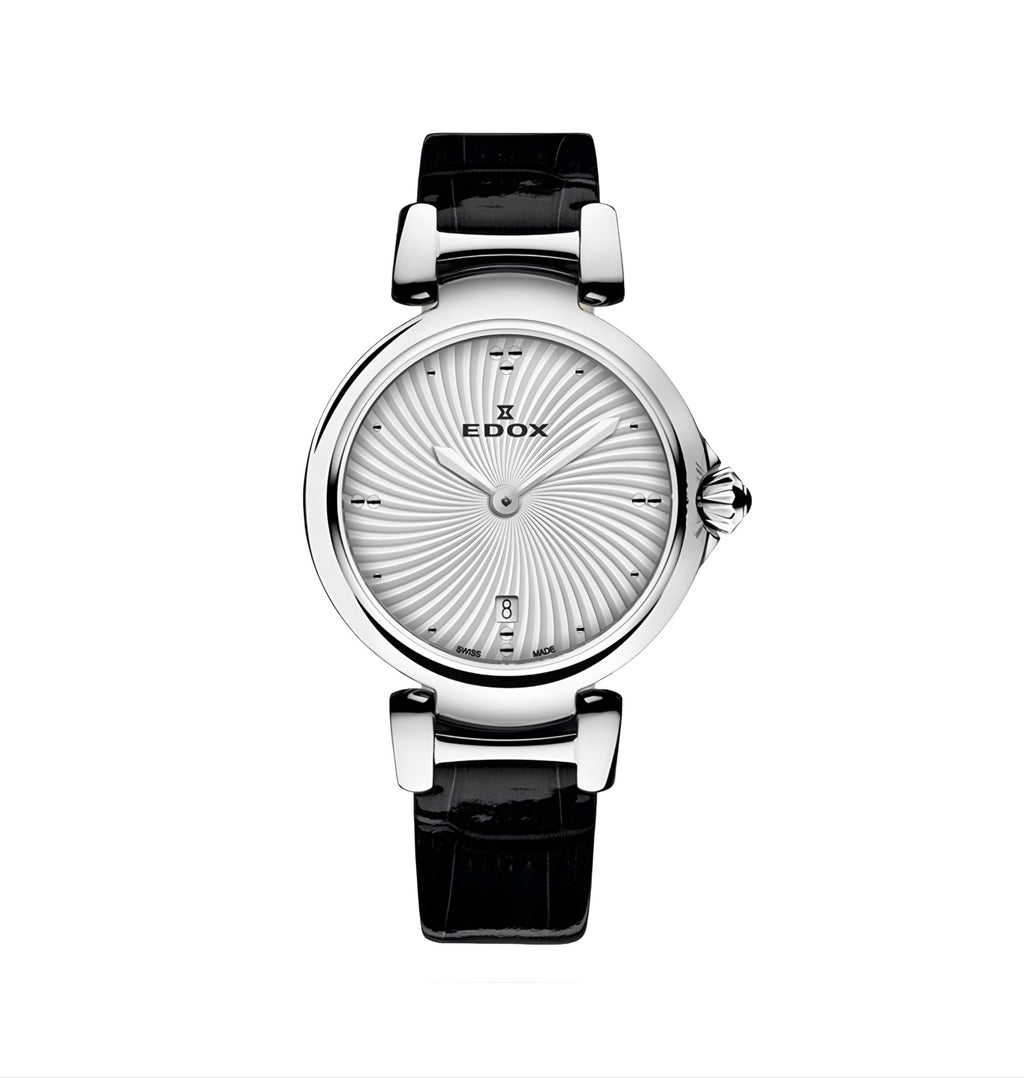 Reloj Edox La Passion White Dial 29mm Mujer