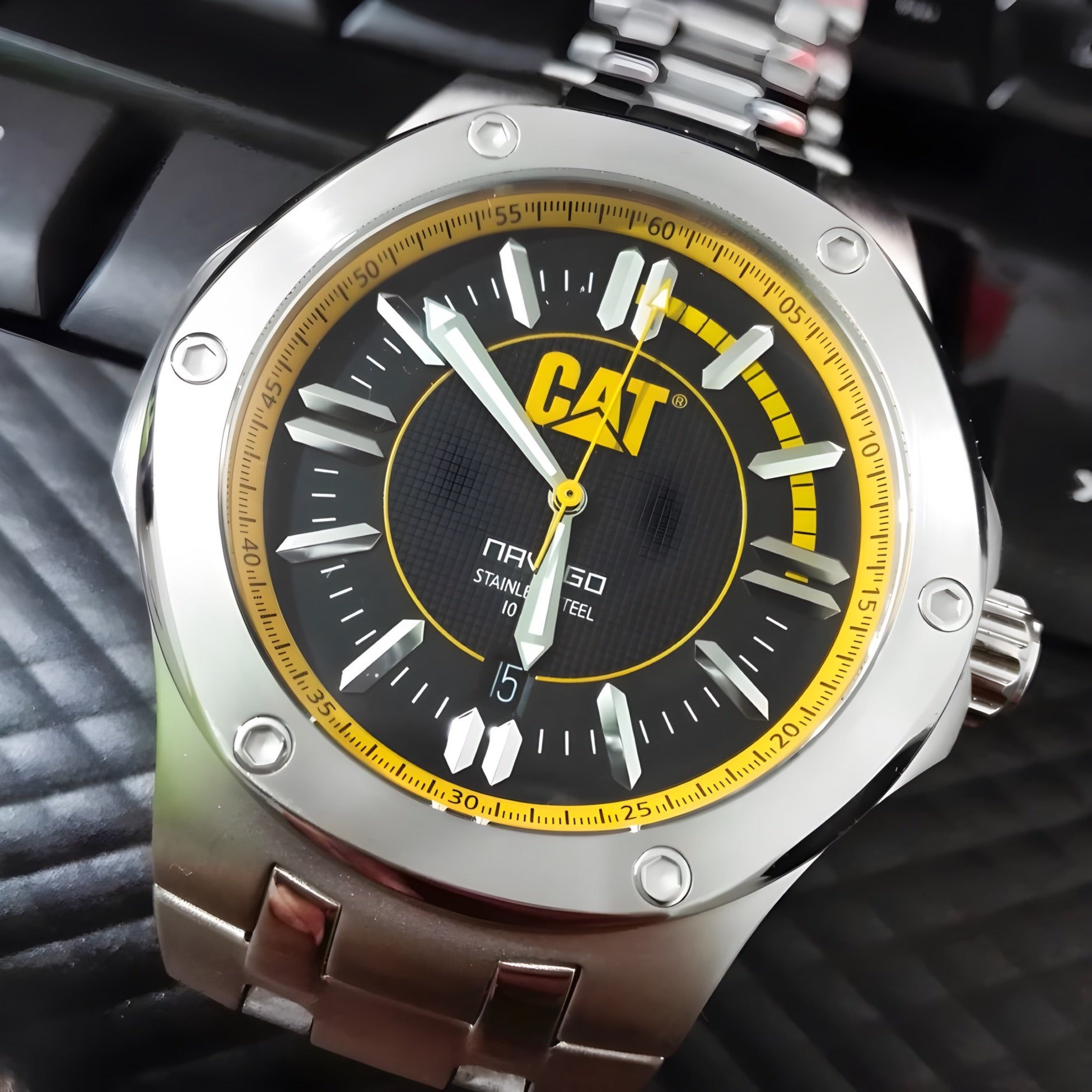Reloj Cat A1.141.11.127 Acero Plateado Hombre