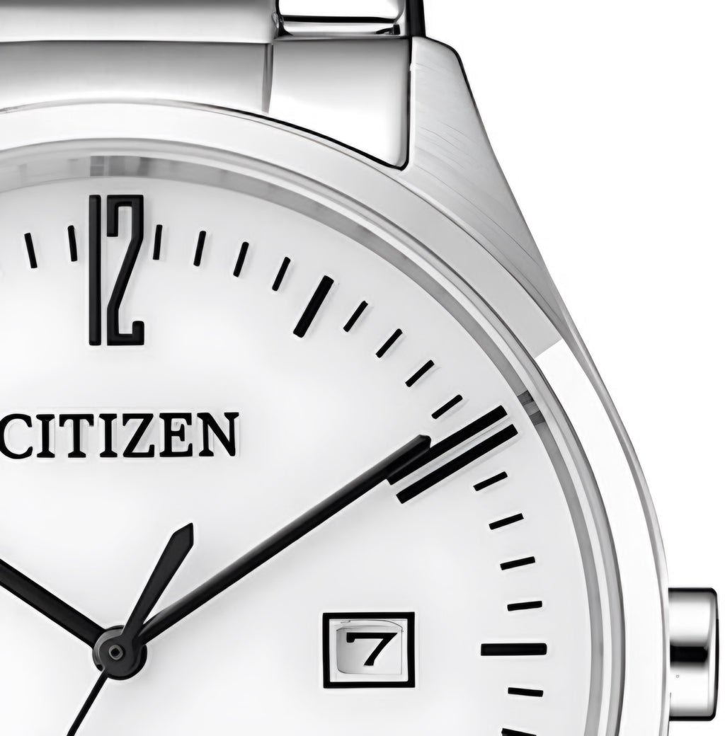 Reloj Citizen BM7350-86A Eco-Drive Hombre Esfera Blanca
