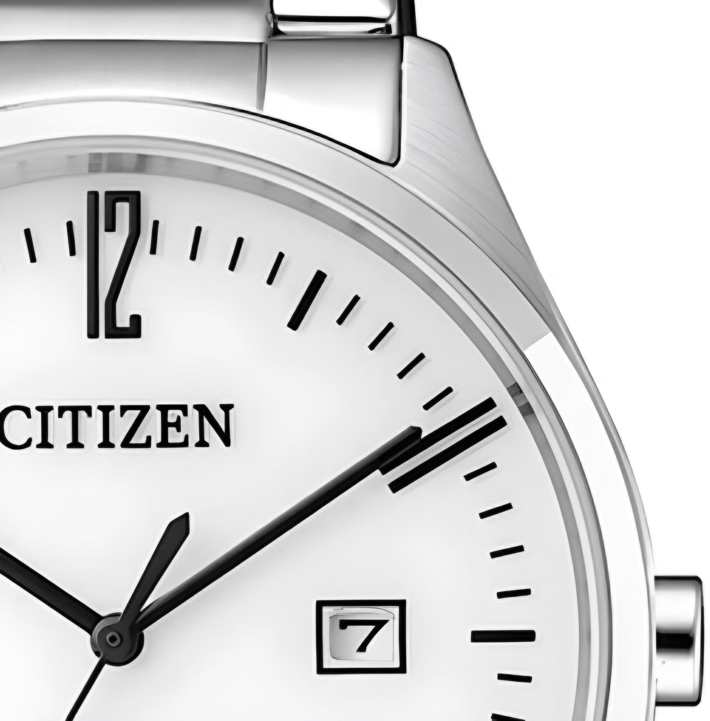 Reloj Citizen BM7350-86A Eco-Drive Hombre Esfera Blanca