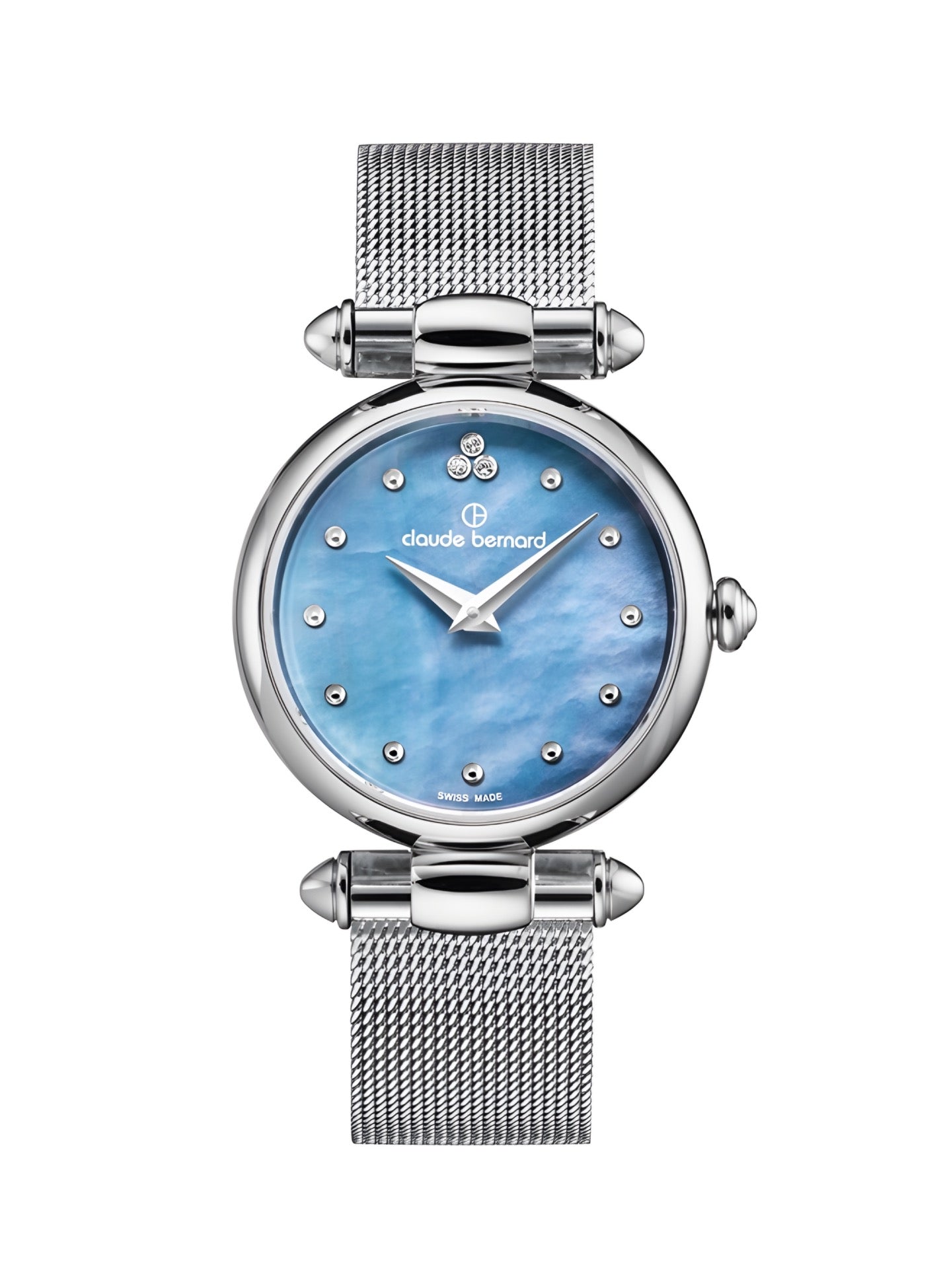 Reloj Claude Bernard Blue Dial 28 mm Mujer
