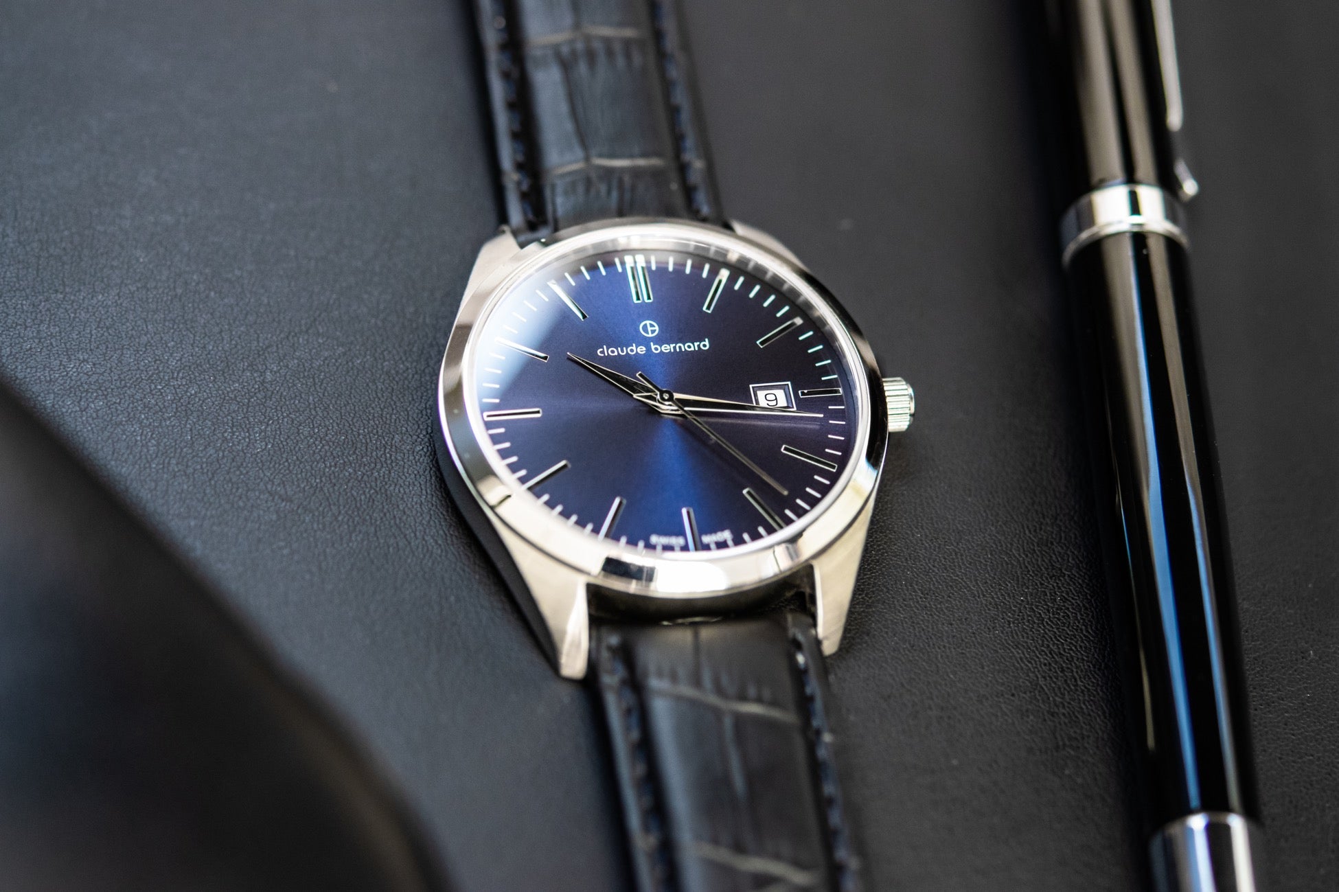 Reloj Claude Bernard Classic Azul Hombre