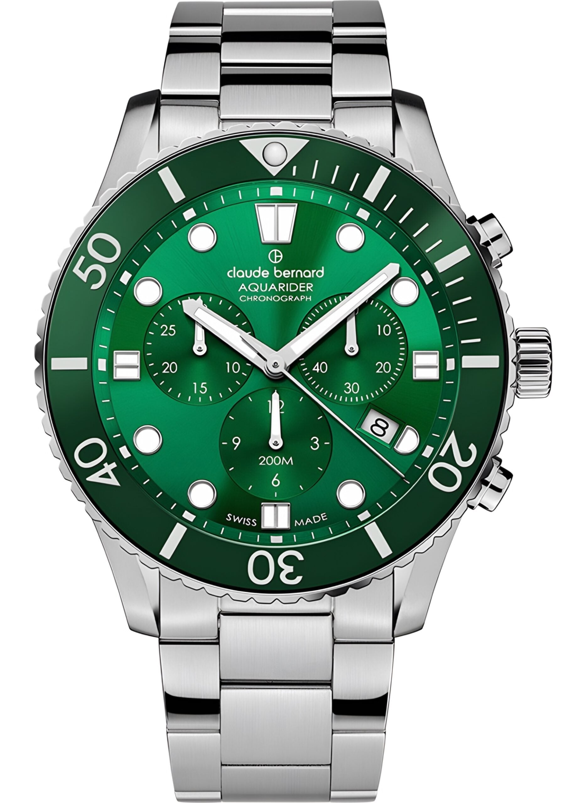 Reloj Claude Bernard Aquarider Chronograph Hombre