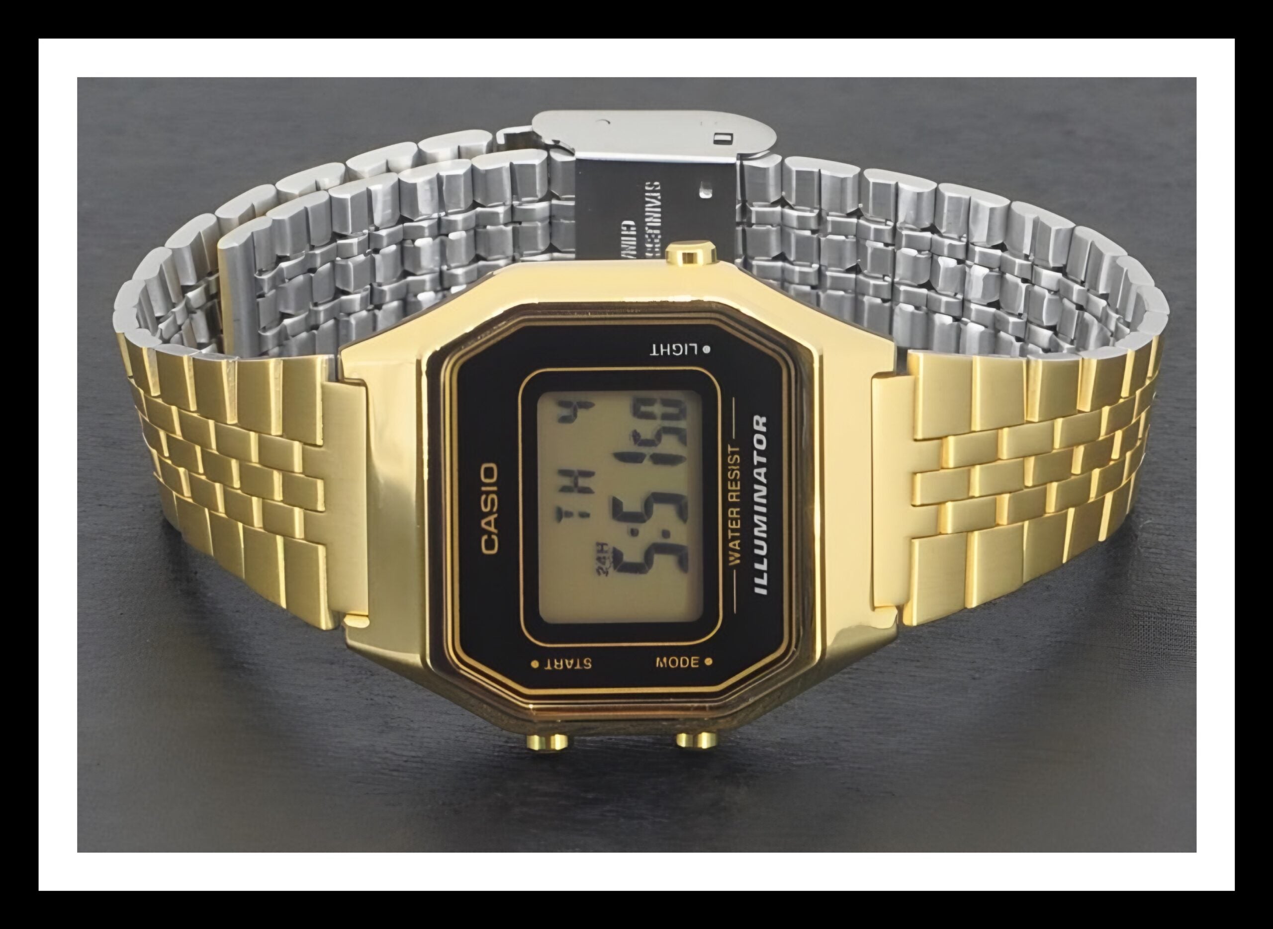 Reloj Casio LA-680WGA-1BDF Dorado Mujer