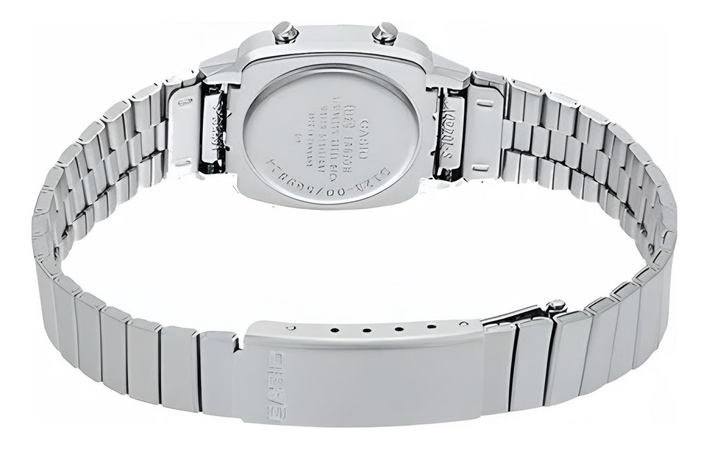 Reloj Casio LA-670WA-1DF Retro Plateado Mujer