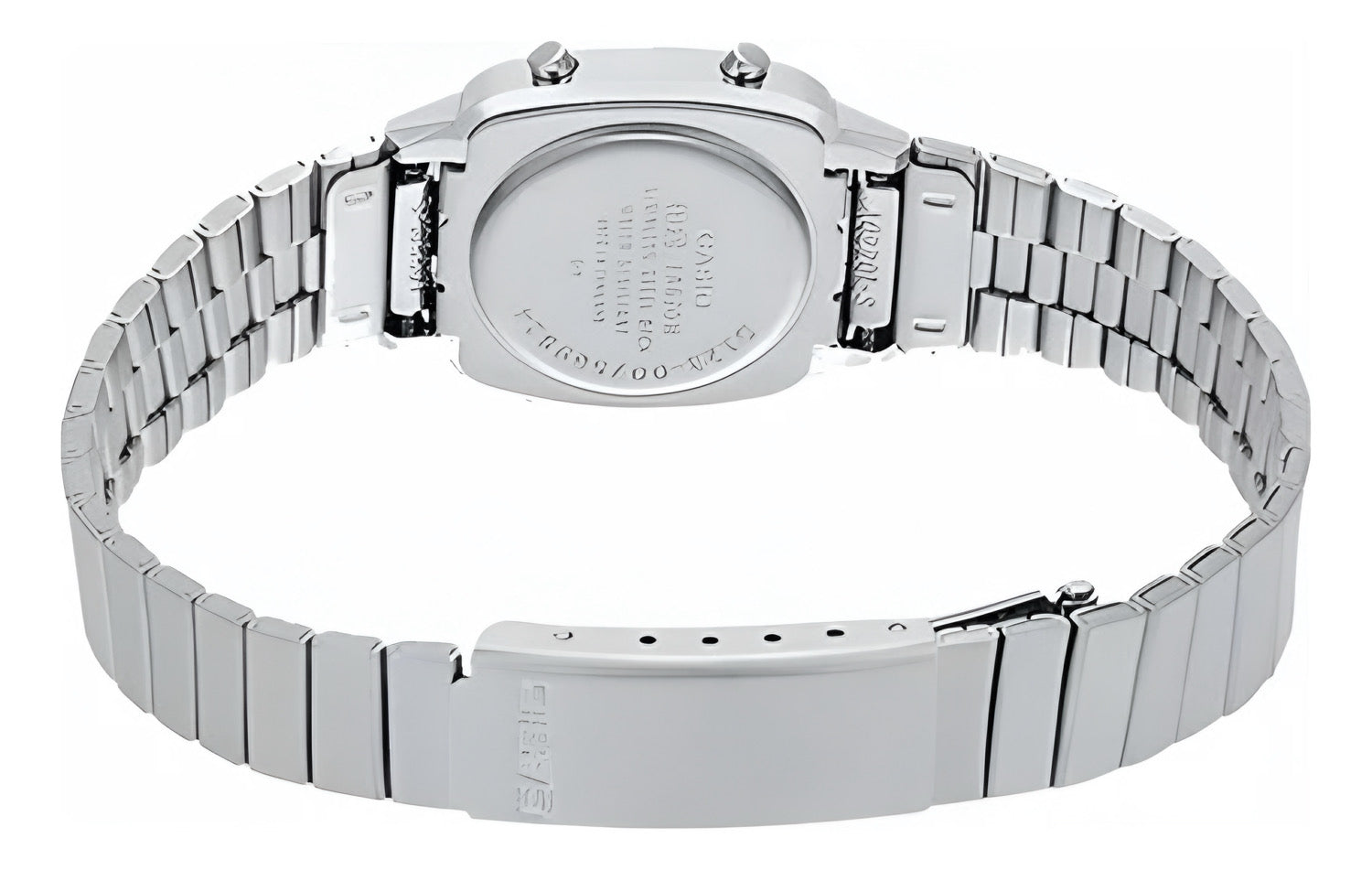 Reloj Casio LA-670WA-1DF Retro Plateado Mujer