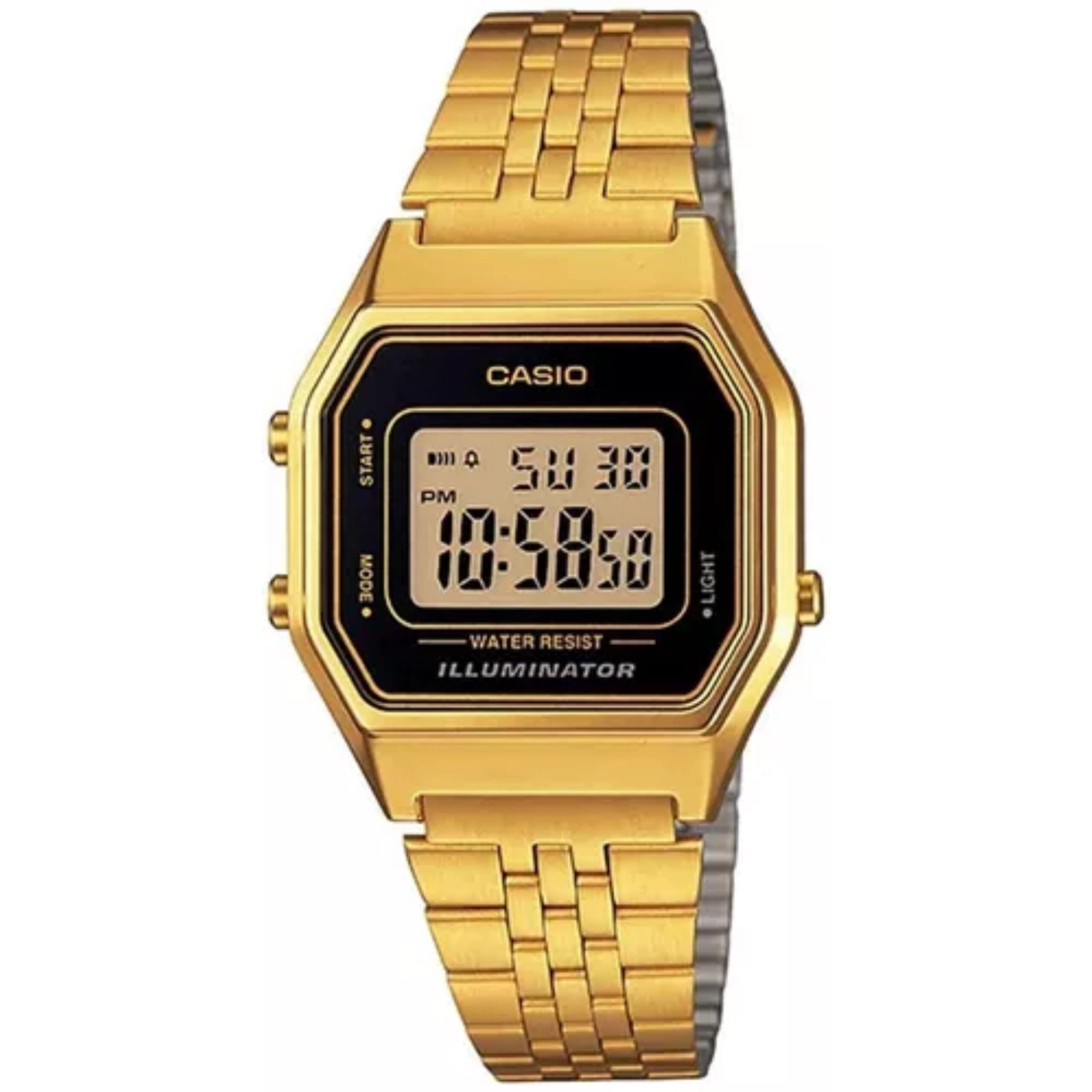 Reloj Casio LA-680WGA-1BDF Dorado Mujer