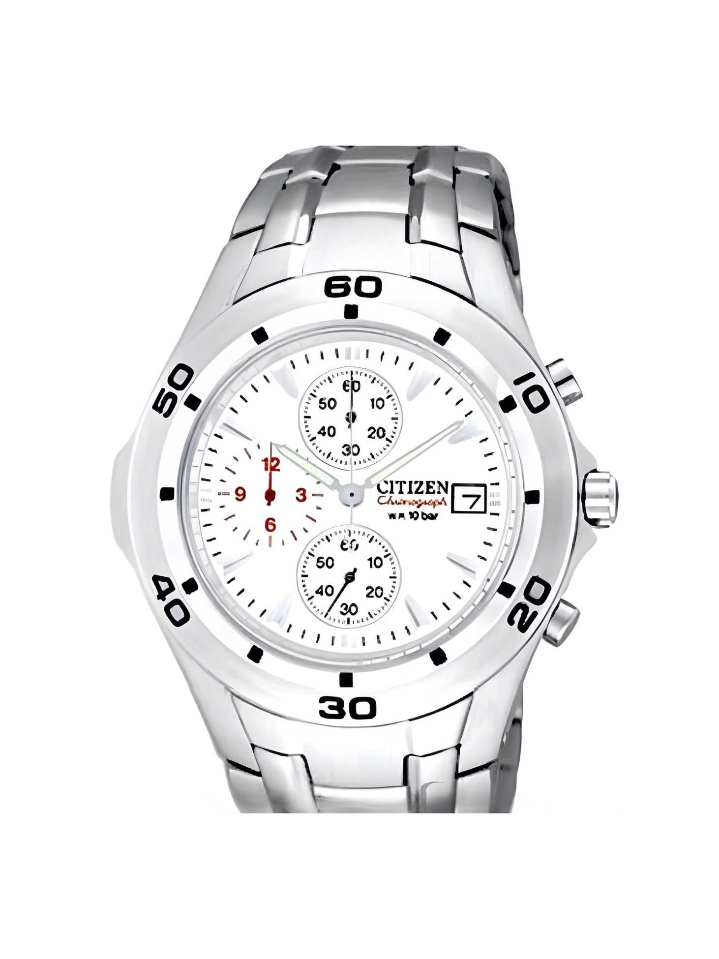 Reloj Citizen Hombre Cronografo AN3347-59A Plateado