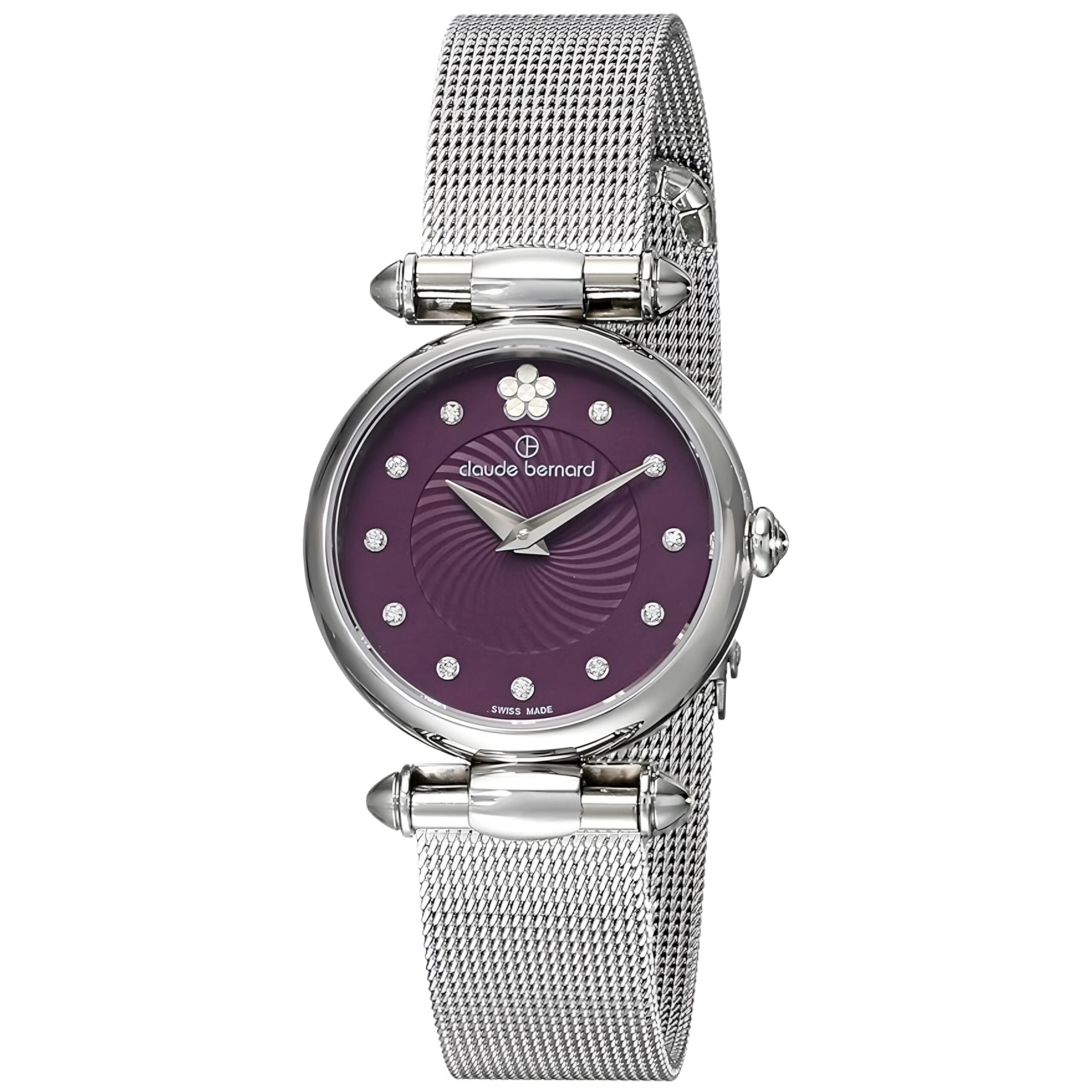 Reloj Claude Bernard Violet Dial 28mm Mujer