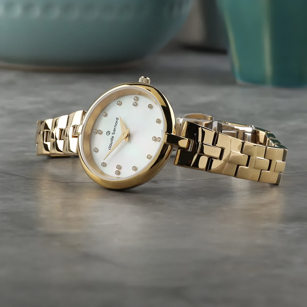 Reloj Claude Bernard Dress Code Dorado Mujer 20220.37JMNAPD