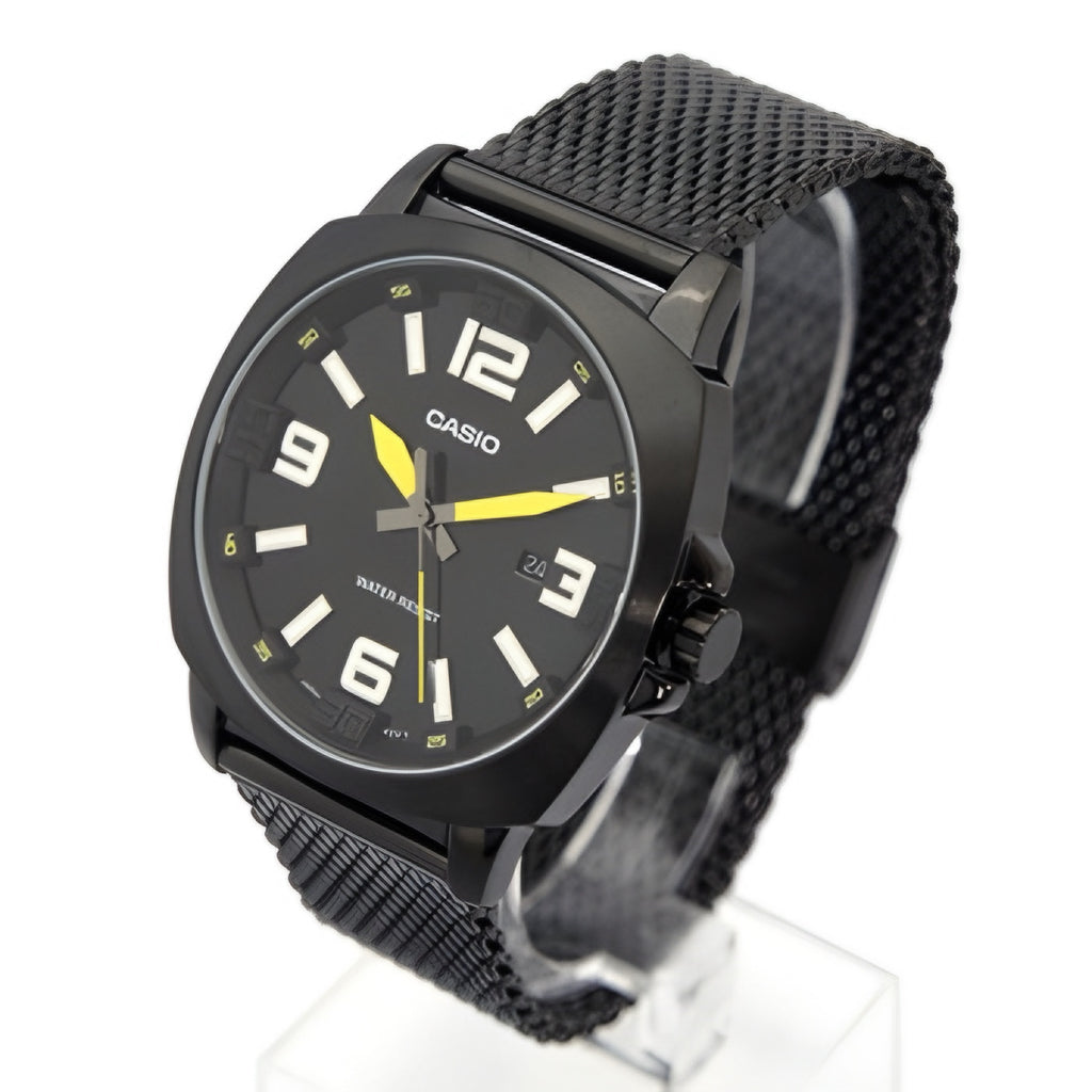 Reloj Casio Acero Negro Hombre MTP-1350BD-1A1DF