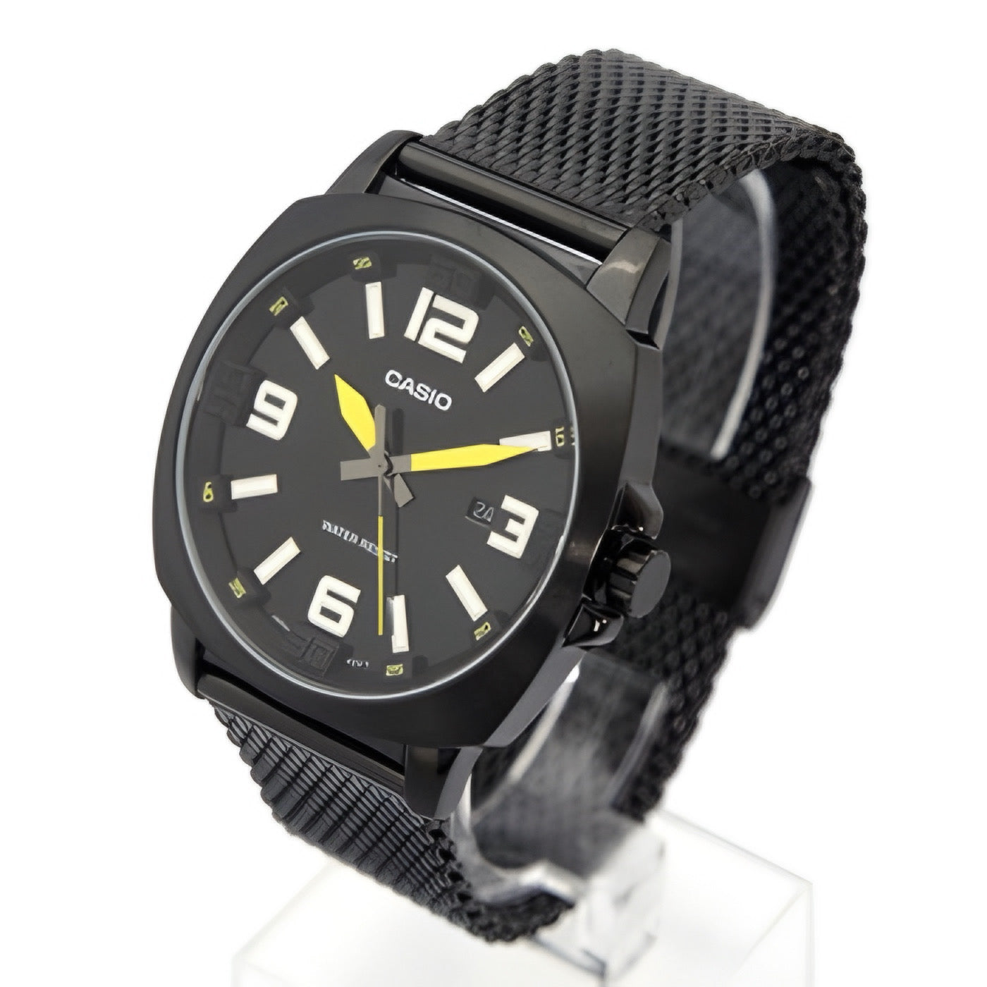 Reloj Casio Acero Negro Hombre MTP-1350BD-1A1DF
