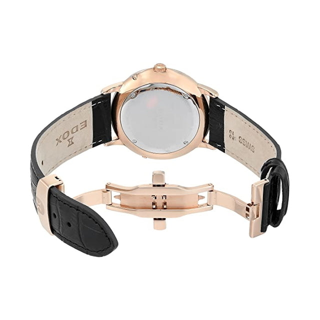 Reloj Edox Moon Phase Roman Numeral Hombre
