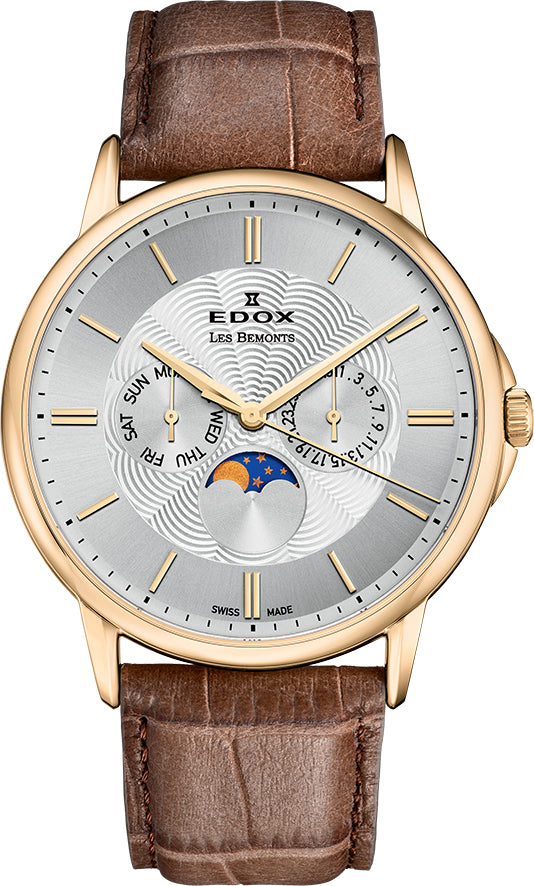 Reloj Edox Moon Phase Hombre