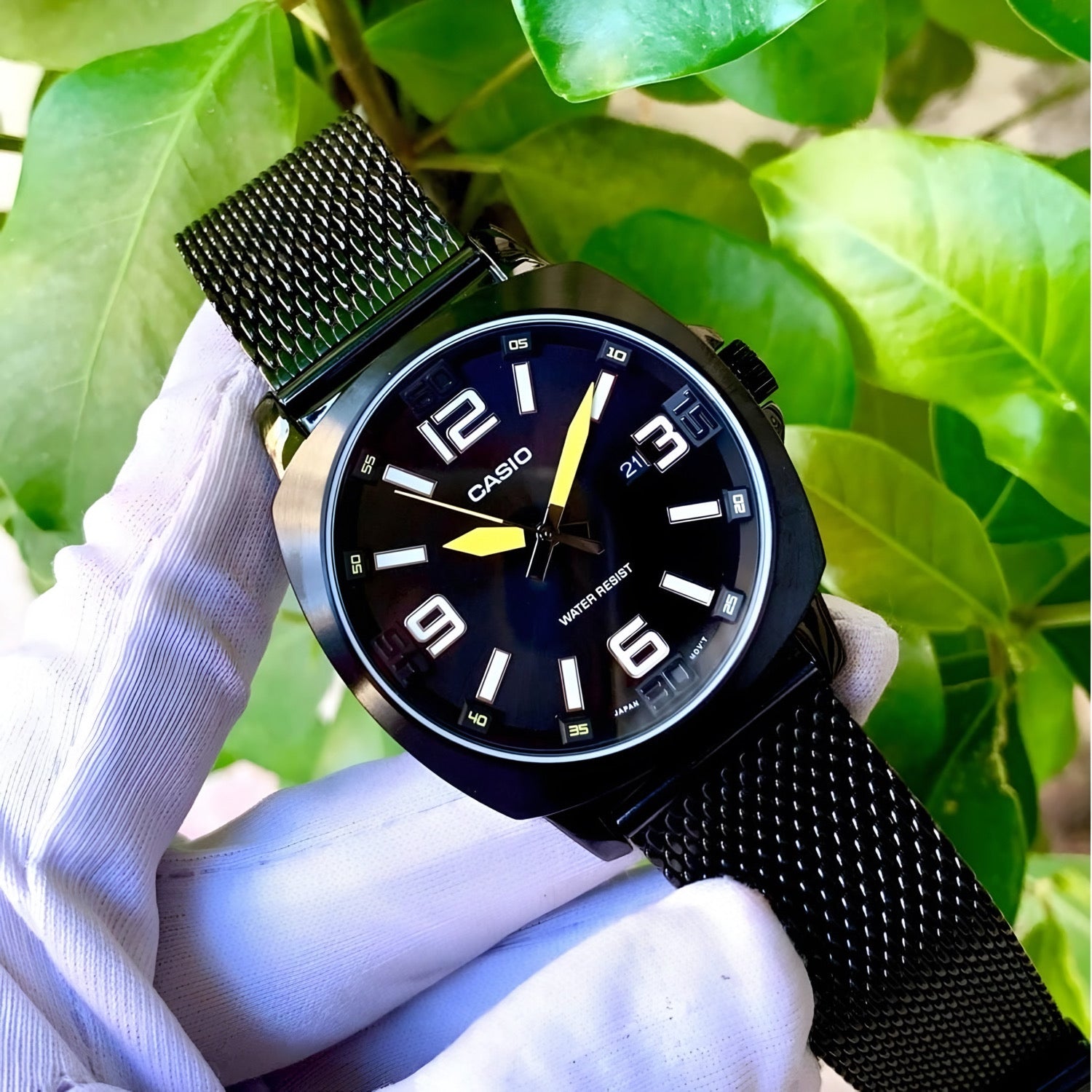 Reloj Casio Acero Negro Hombre MTP-1350BD-1A1DF