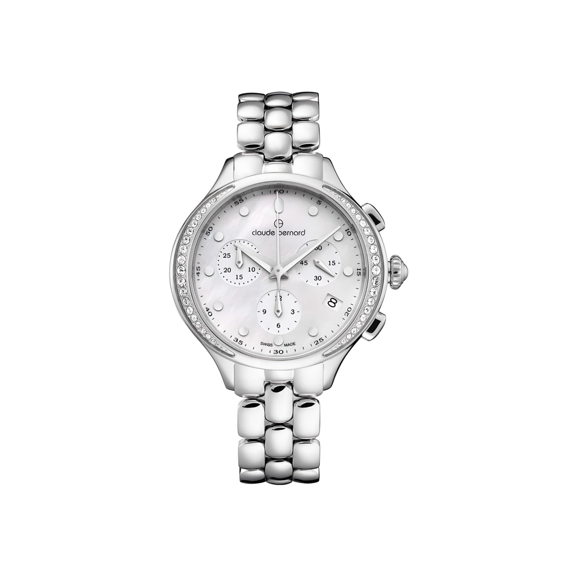 Reloj Claude Bernard New Dress Code Chronograph 38mm Mujer