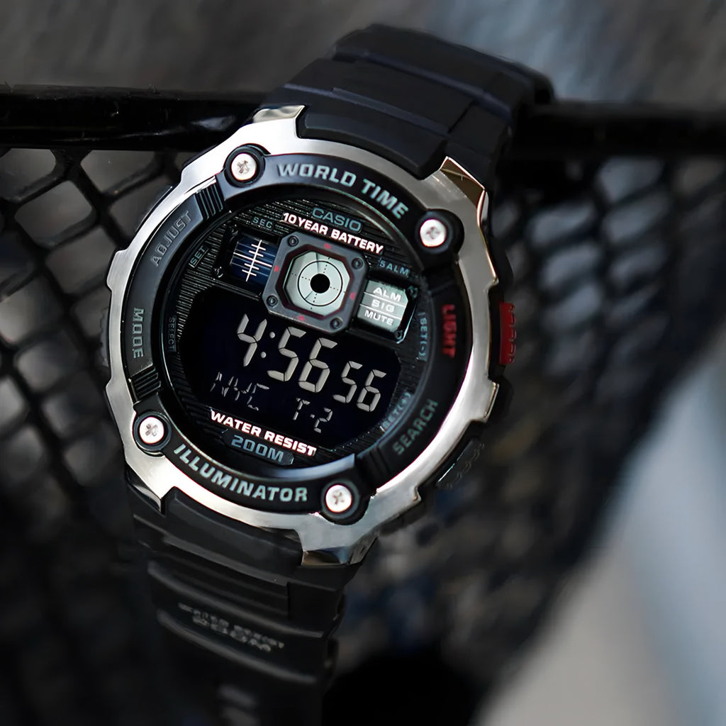 Reloj Casio Resina/Acero Hombre AE-2000W-1BVDF