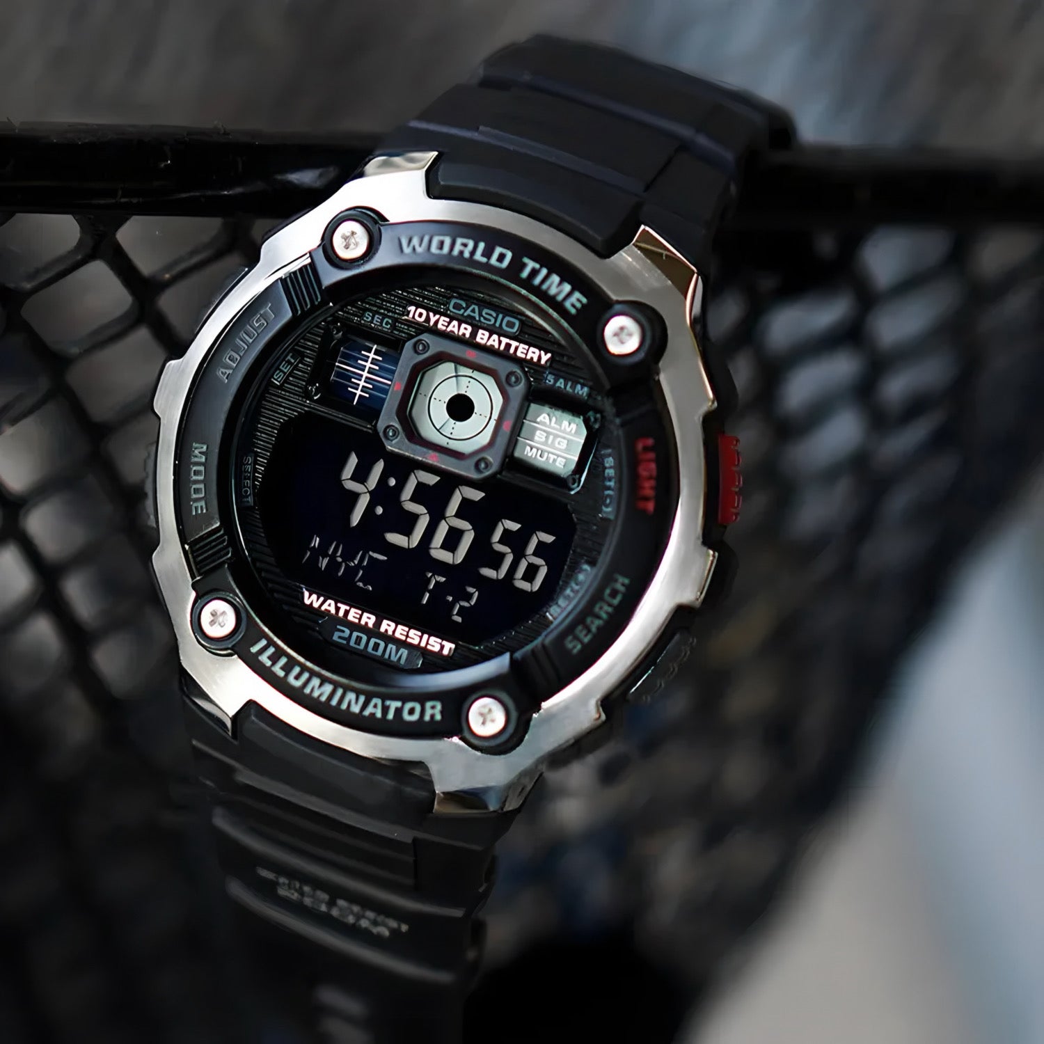Reloj Casio Resina/Acero Hombre AE-2000W-1BVDF