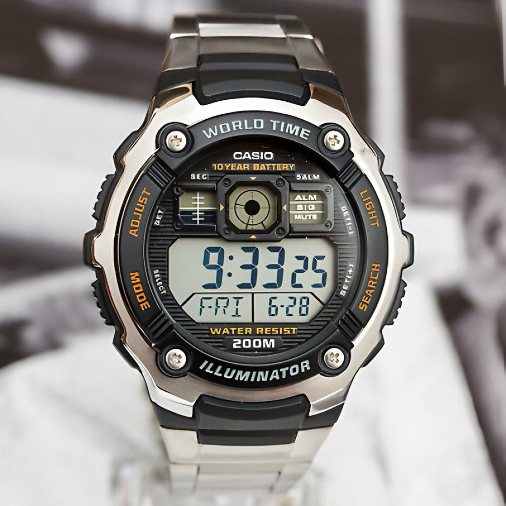 Reloj Casio Hombre Acero AE-2000WD-1AVDF