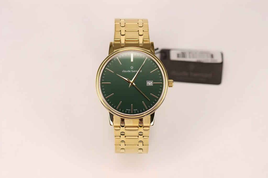 Reloj Claude Bernard Esfera Verde 39mm Hombre 53007.37JMVID