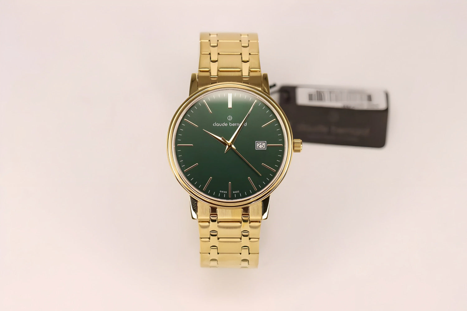 Reloj Claude Bernard Esfera Verde 39mm Hombre 53007.37JMVID