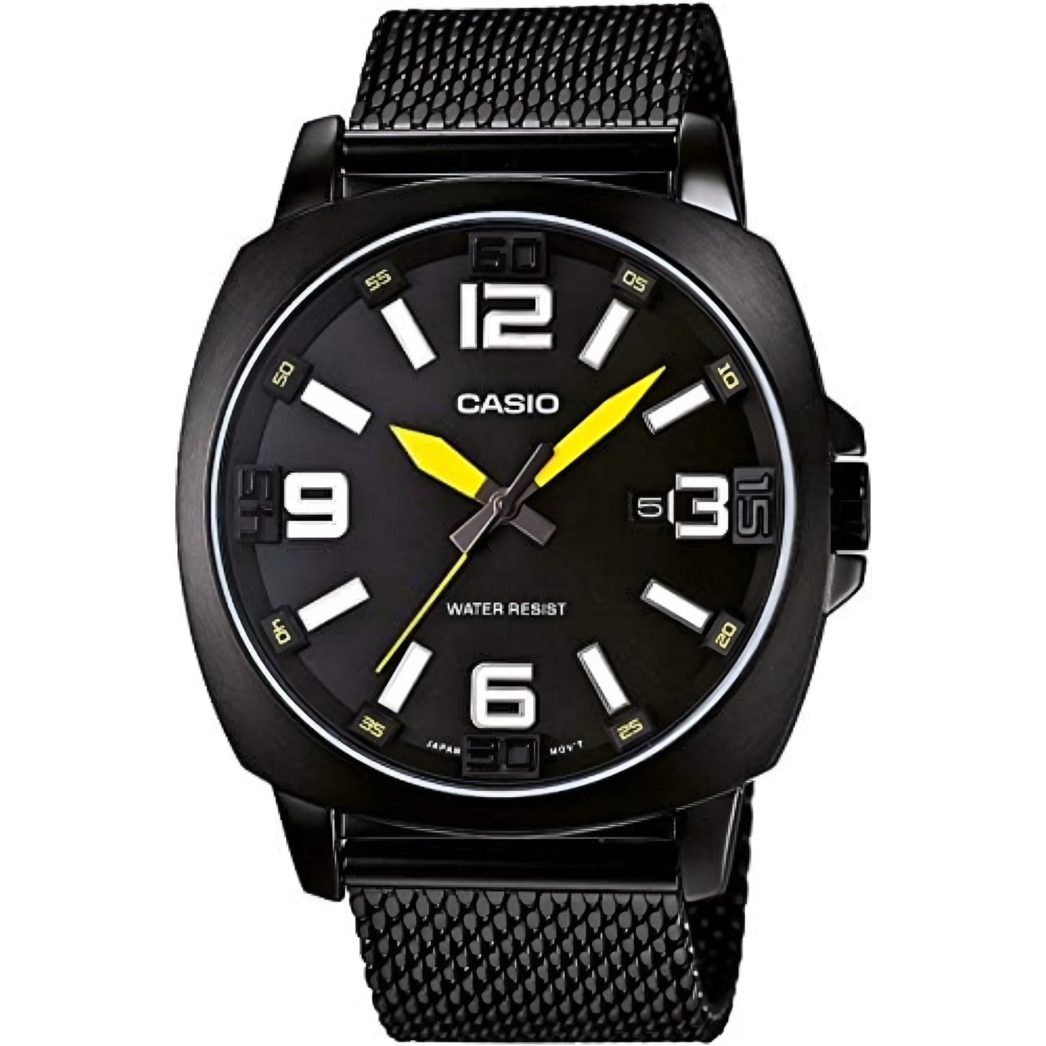 Reloj Casio Acero Negro Hombre MTP-1350BD-1A1DF