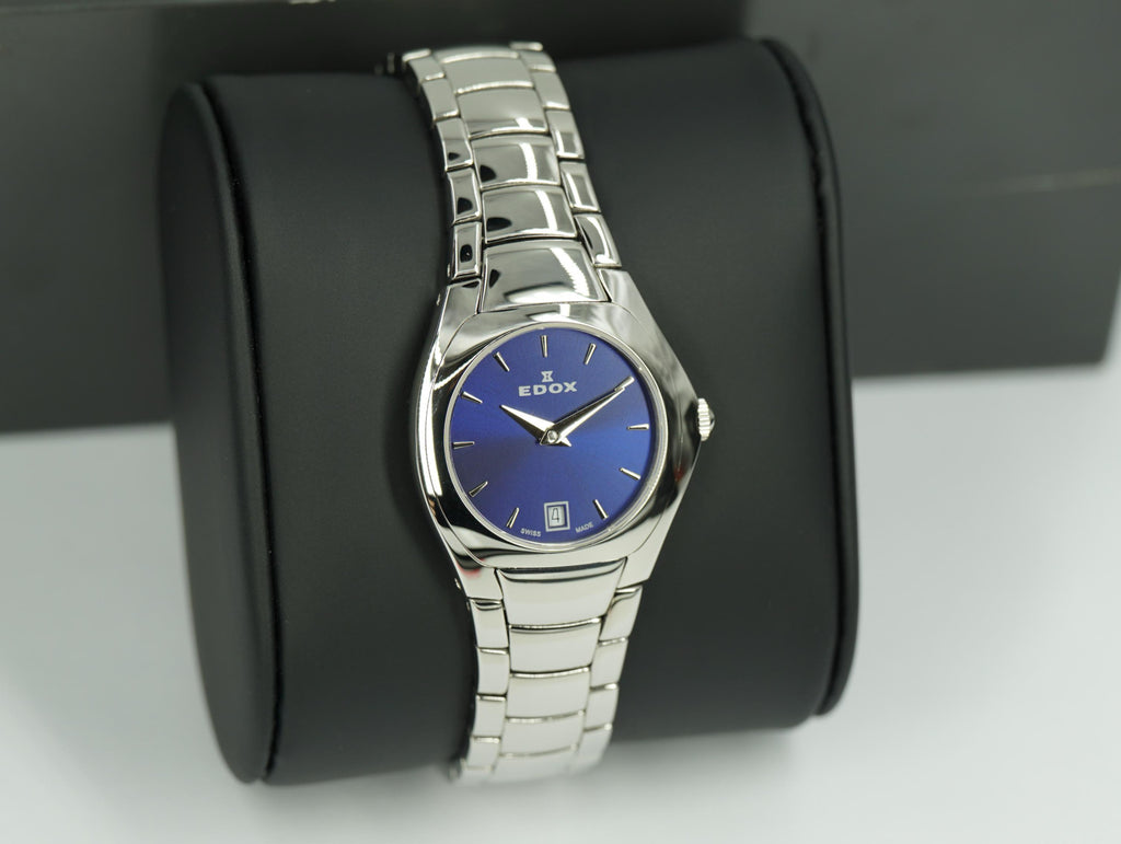 Reloj Edox Classic Mujer Acero Pulido 37001.3PBUIN